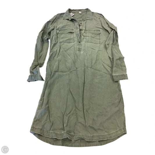 Dress Casual Midi By Old Navy In Green, Size: M