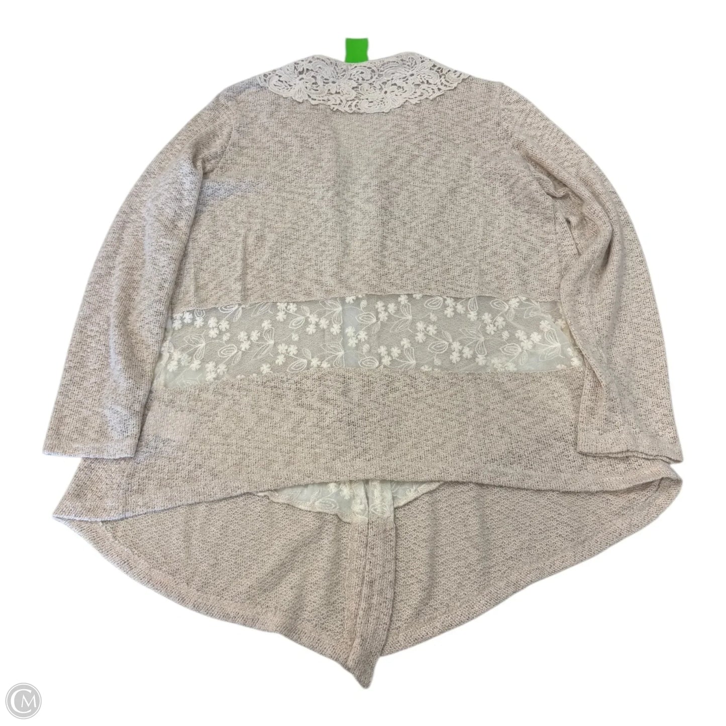 Cardigan By Indigo Soul In Cream, Size: S