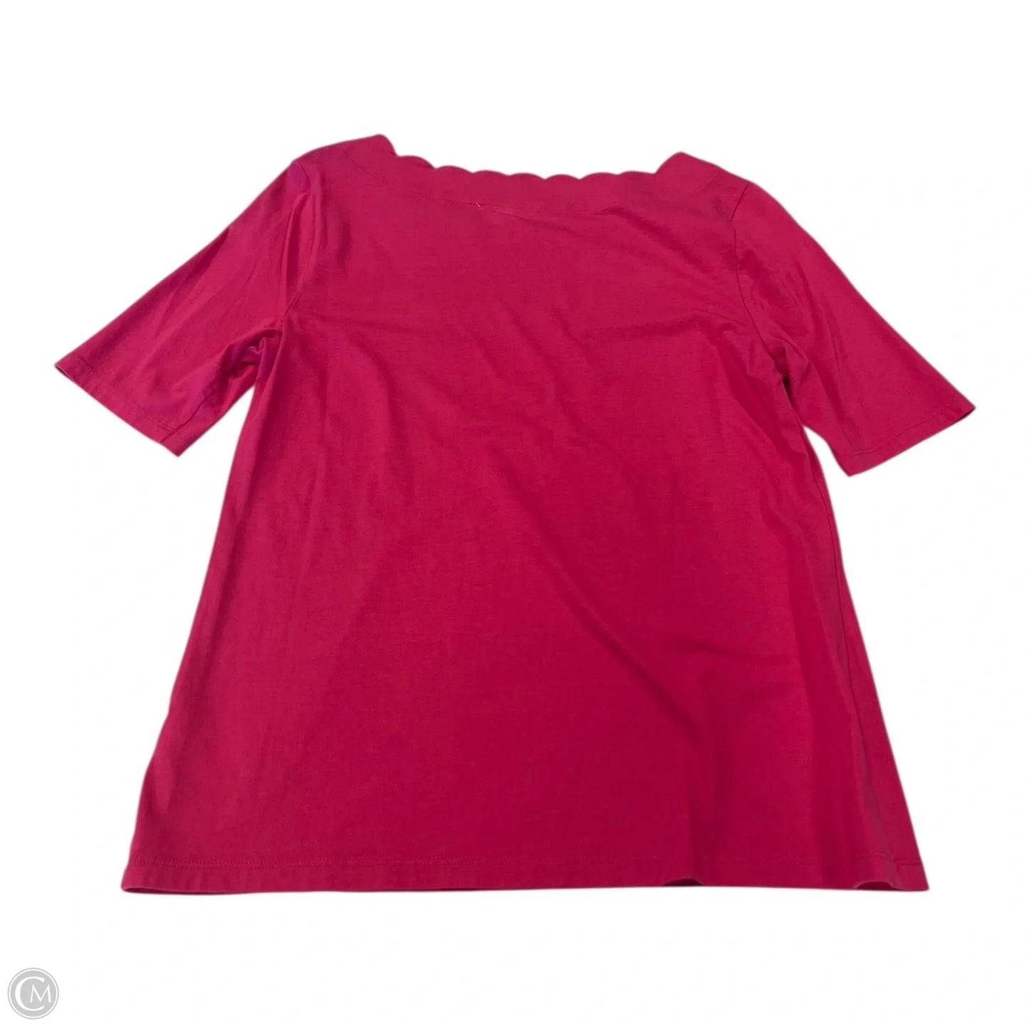 Top Short Sleeve By Talbots In Pink, Size: Mp