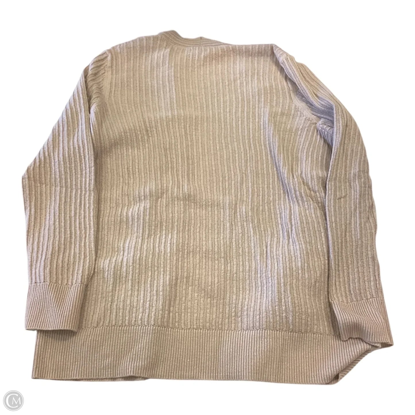 Cardigan By Sonoma In Beige, Size: 1x
