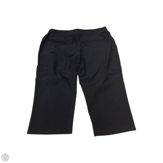 Capris By Style And Co Collection Women In Black, Size: Xl