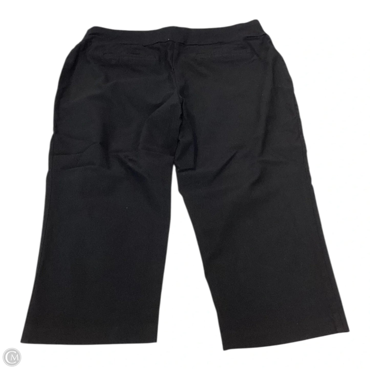 Capris By Style And Co Collection Women In Black, Size: Xl
