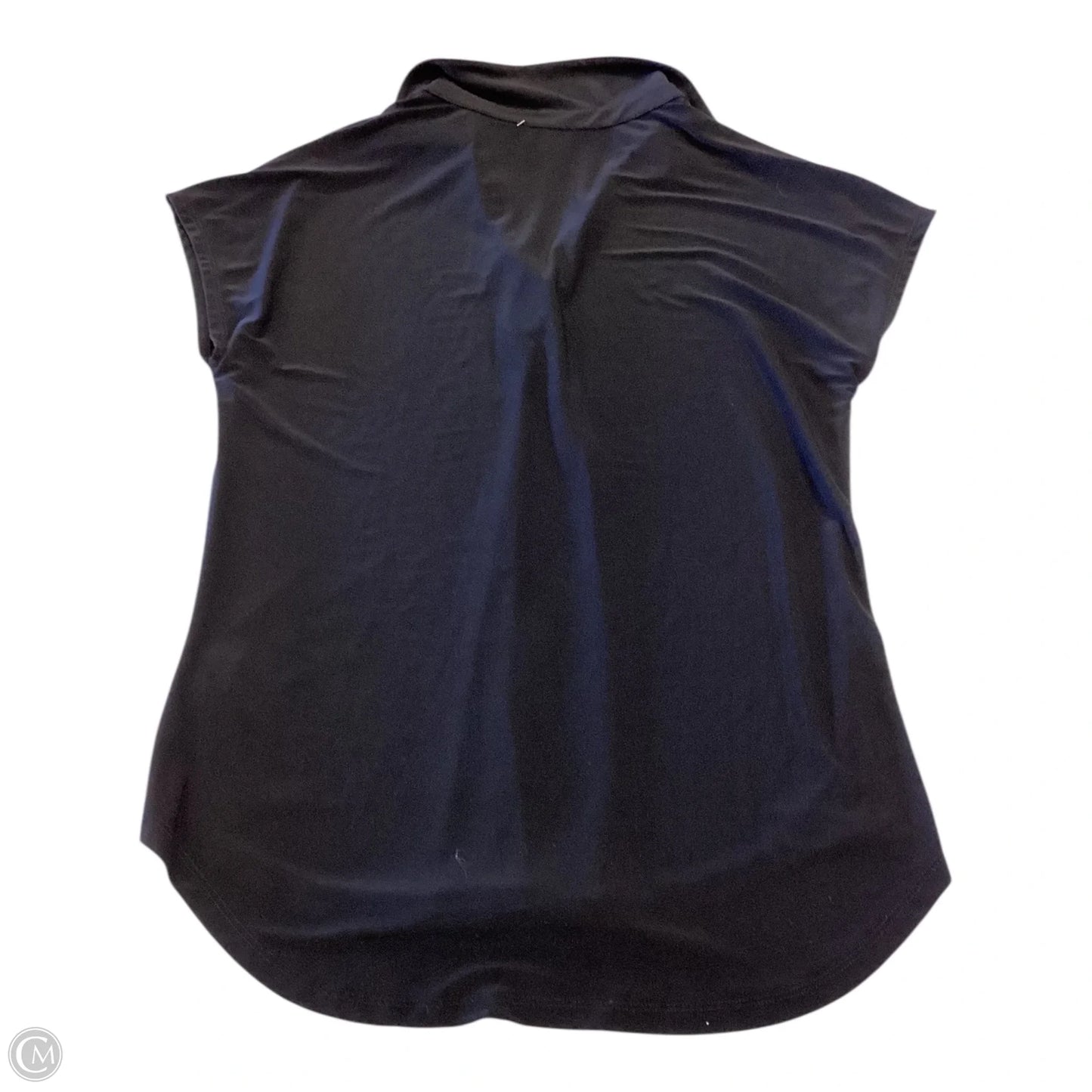 Top Short Sleeve By Jones New York In Black, Size: S