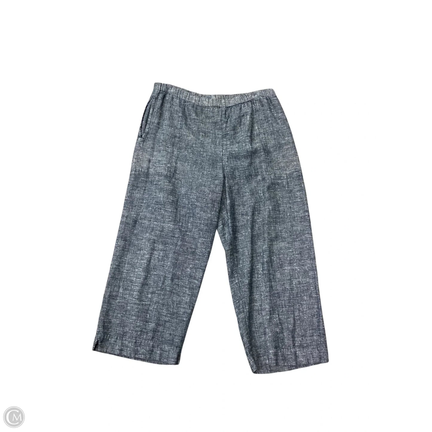 Capris By Chicos In Navy, Size: M