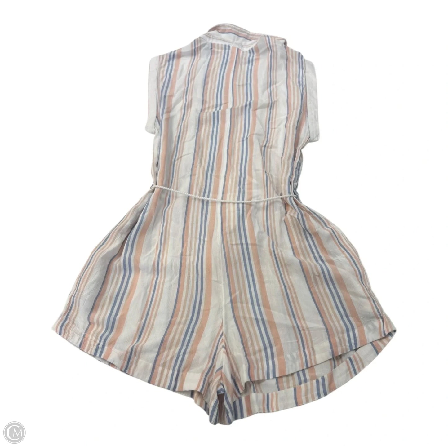 Romper By Clothes Mentor In Striped Pattern, Size: S