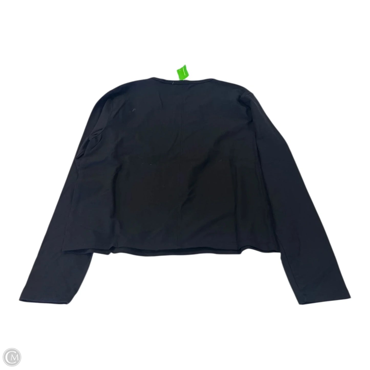 Athletic Top Long Sleeve Crewneck By Athleta In Black, Size: M