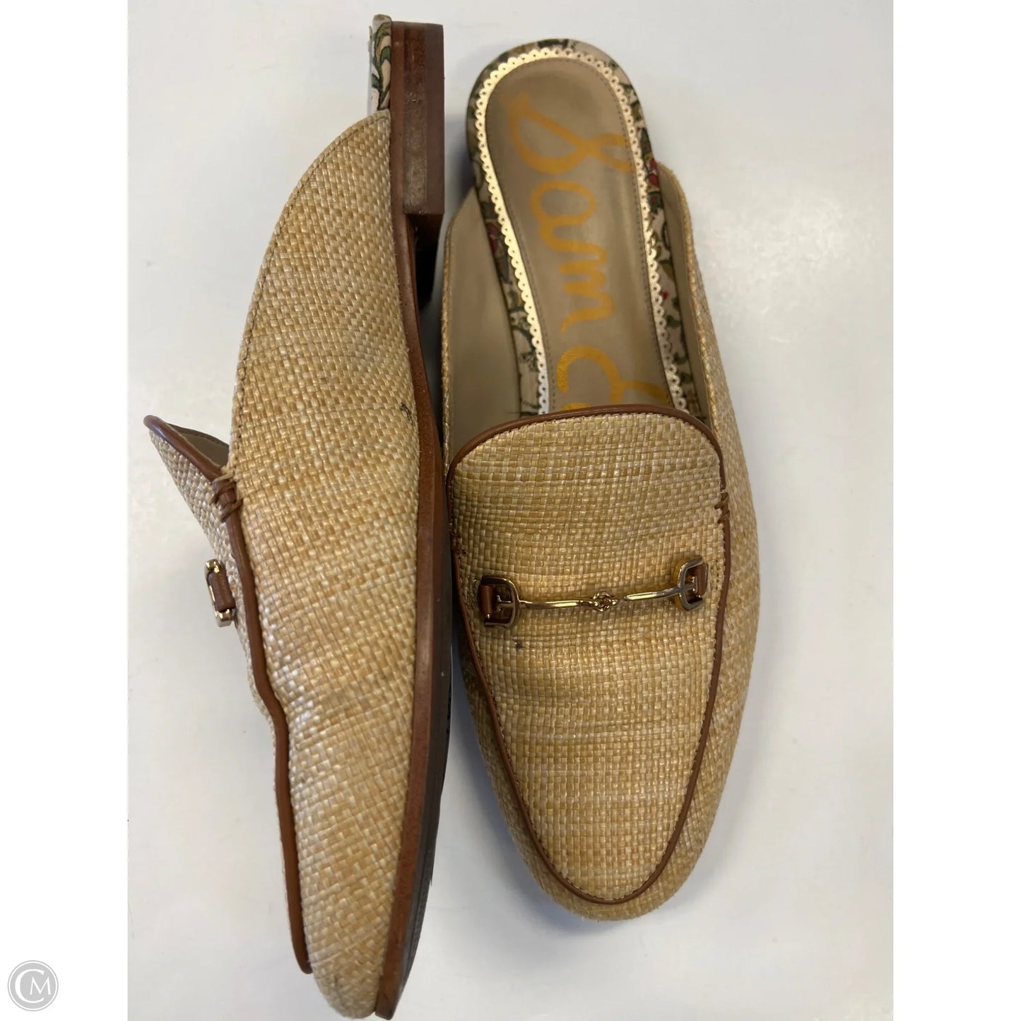 Shoes Flats By Sam Edelman In Gold & Tan, Size: 10.5