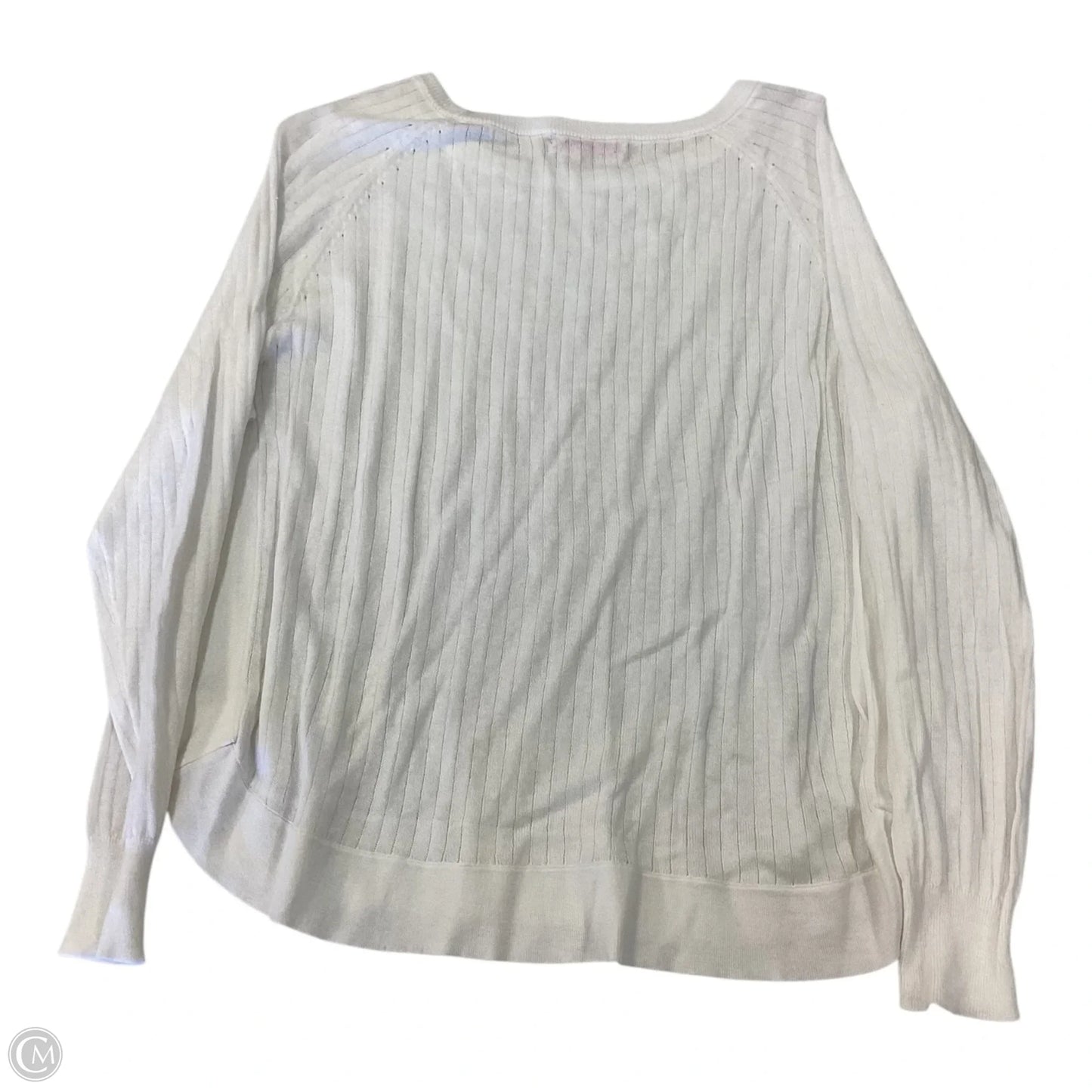 Sweater By Fresh Produce In White, Size: M