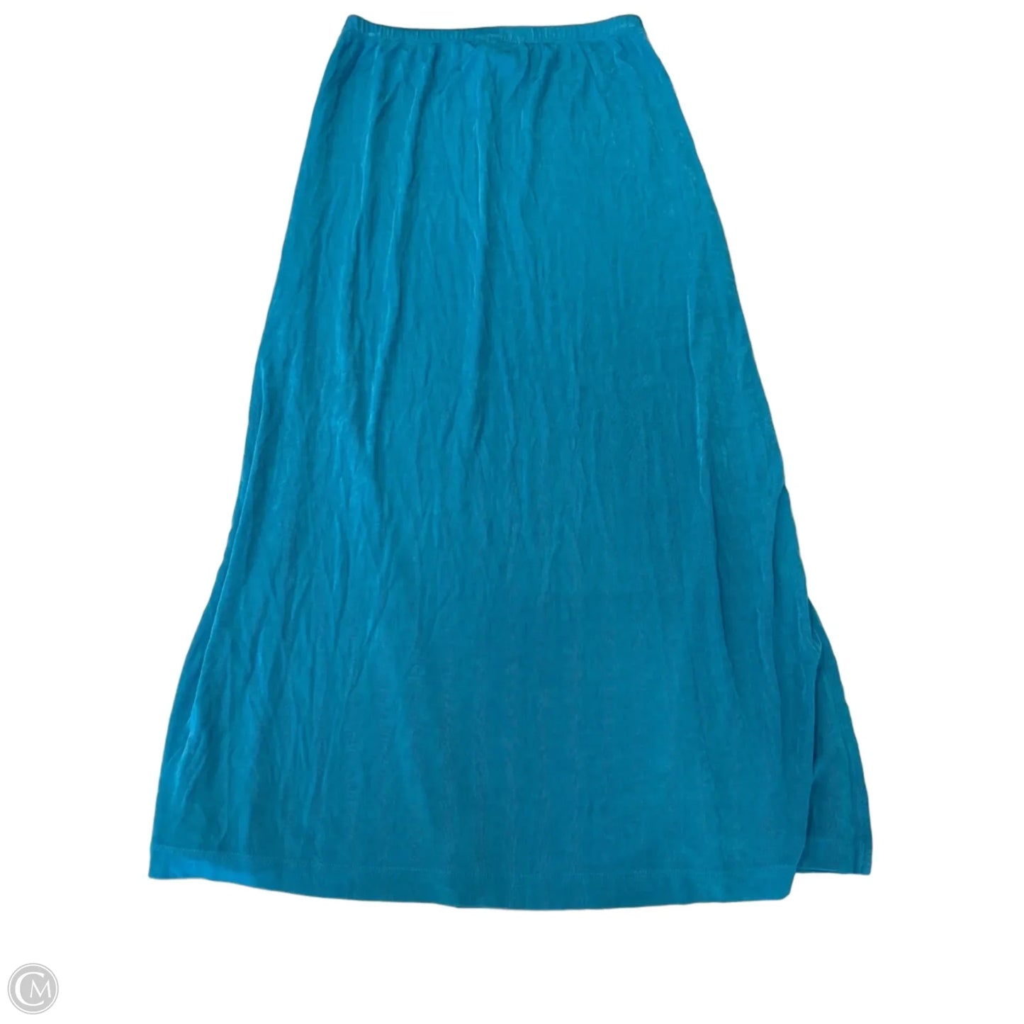 Skirt Maxi By Slinky Brand In Blue, Size: M