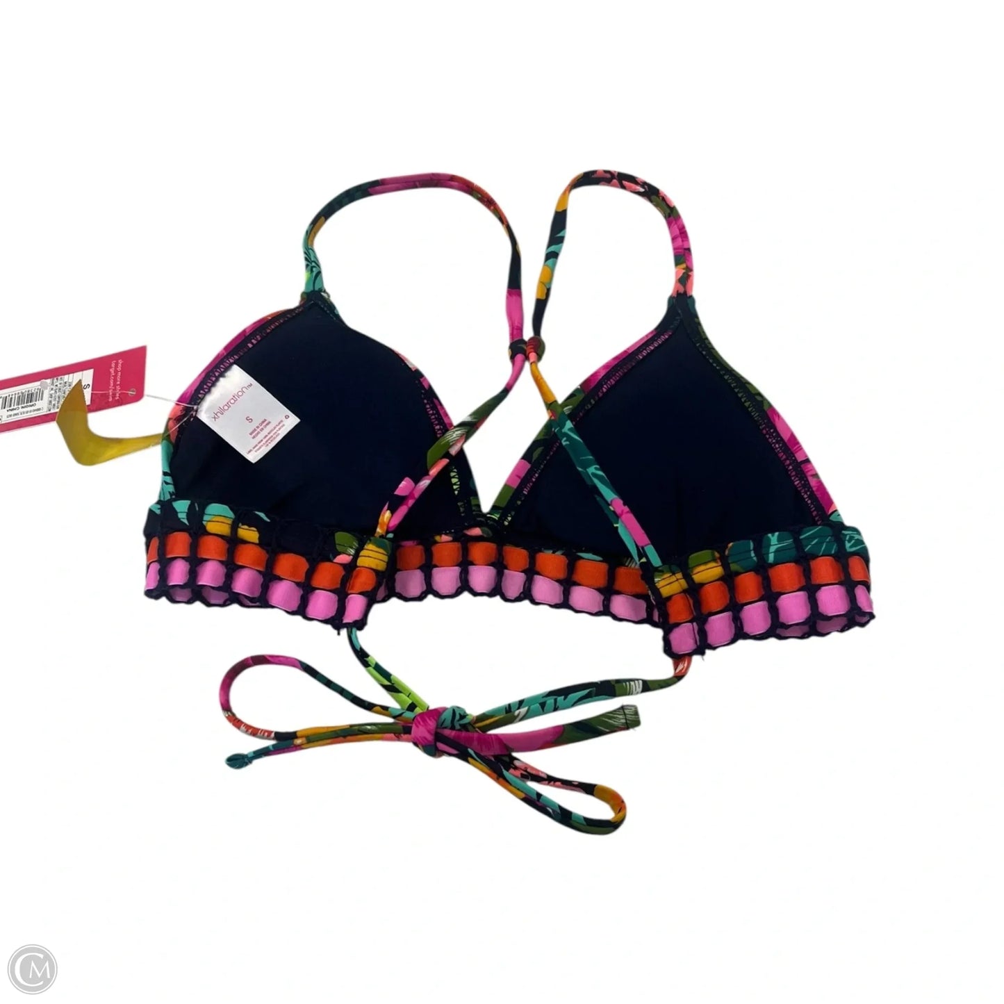 Swimsuit Top By Xhilaration In Floral Print, Size: S