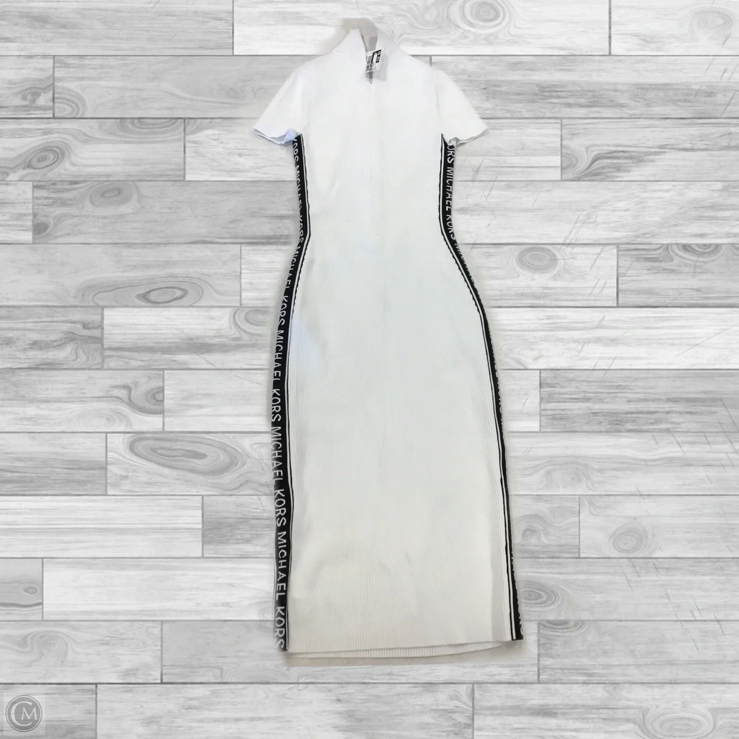 Dress Designer By Michael Kors In Black & White, Size: S