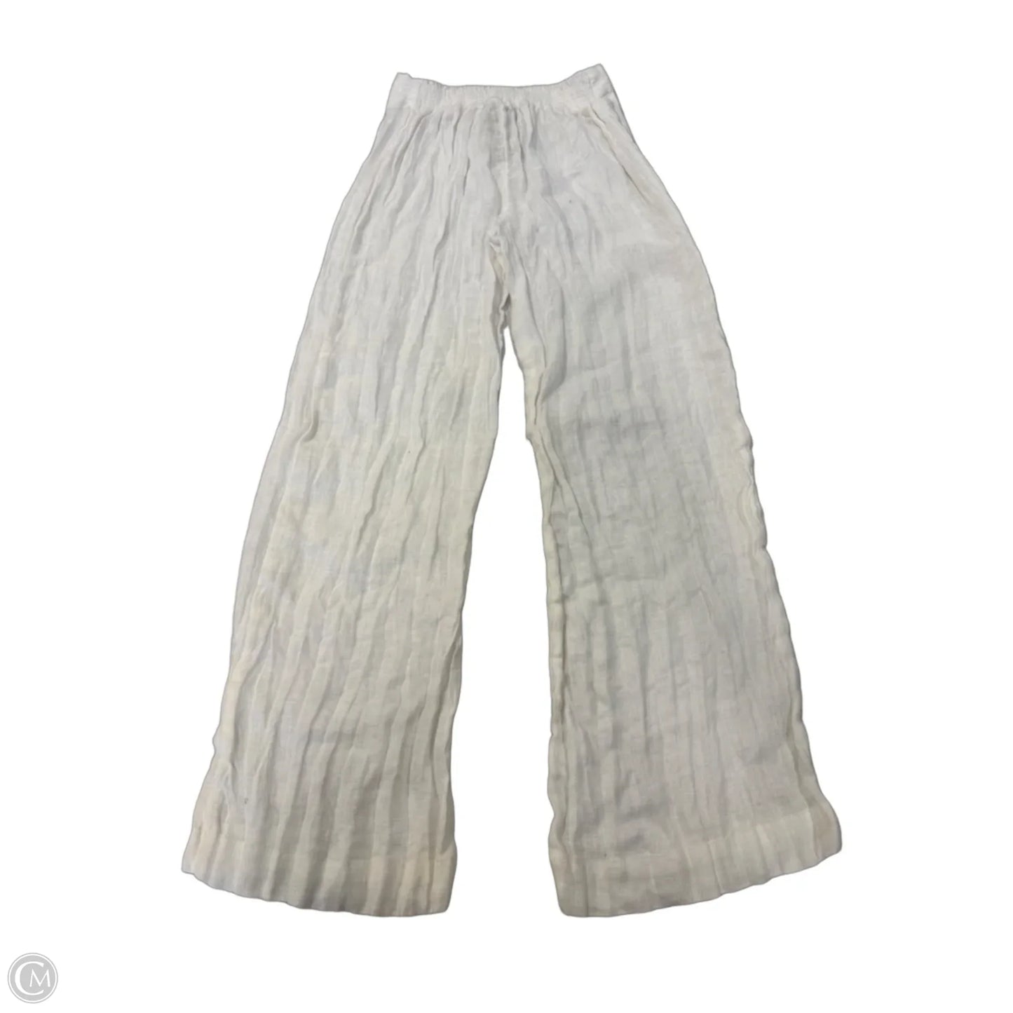 Pants Linen By Inc In Cream, Size: Sp