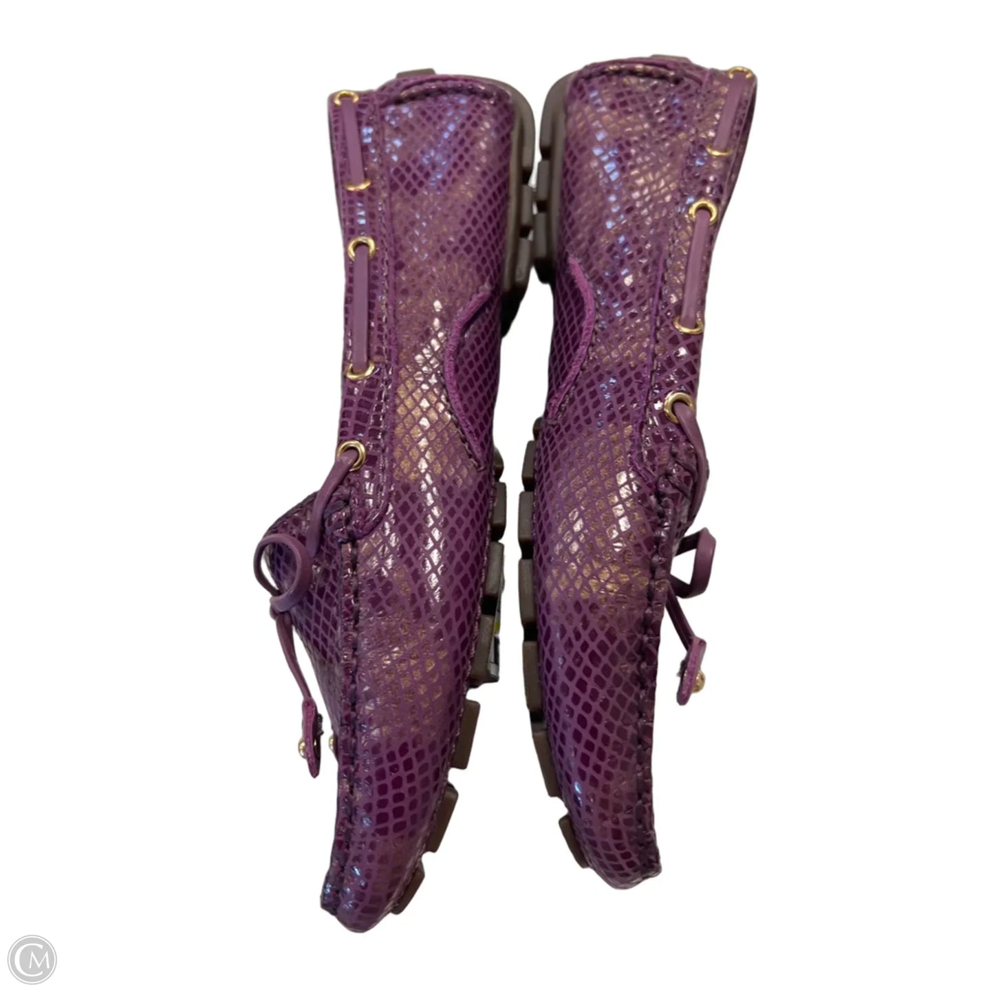 Shoes Flats By Clothes Mentor In Purple, Size: 7
