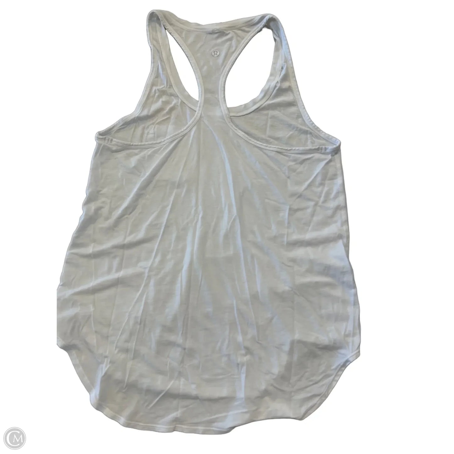 Athletic Tank Top By Lululemon In White, Size: 6