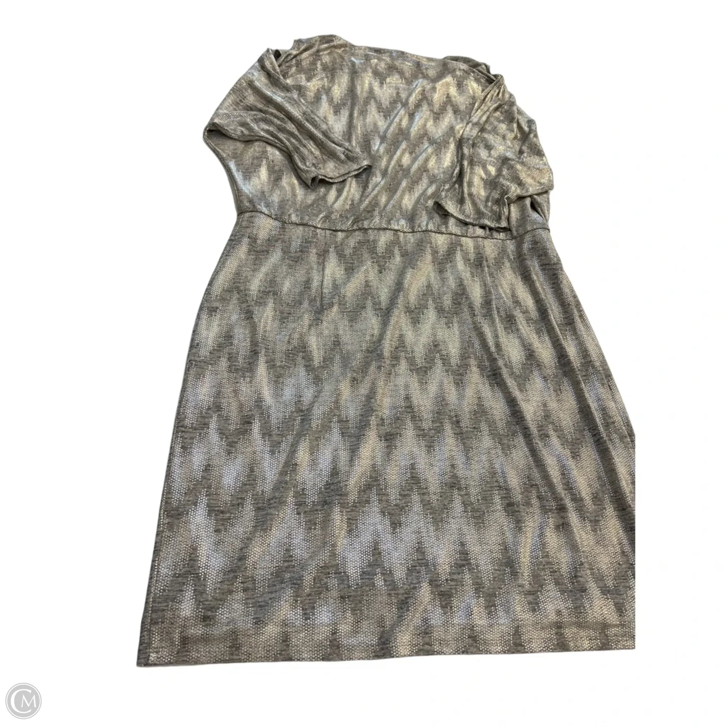 Dress Party Midi By Jessica Howard In Gold, Size: 16