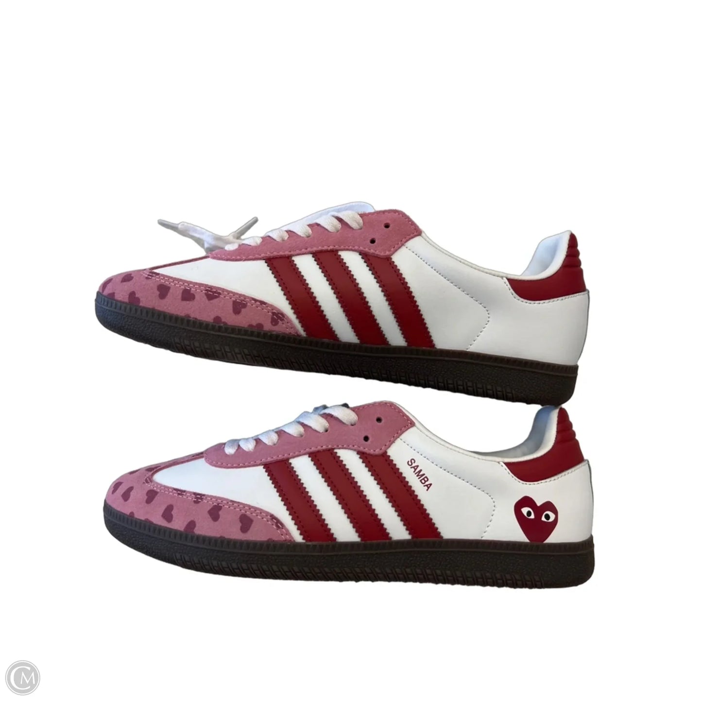 Shoes Sneakers By Adidas In Pink & White, Size: 9.5