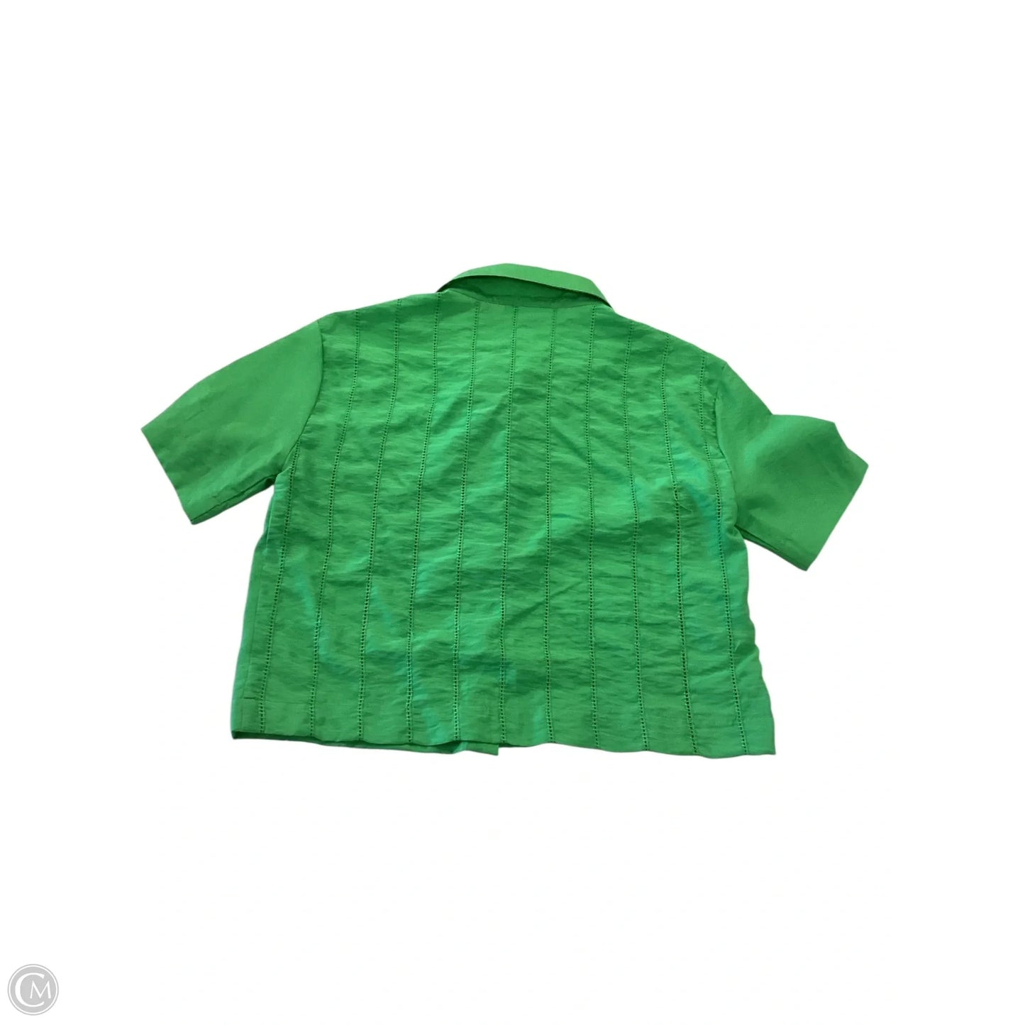 Top Short Sleeve Designer By Jason Wu In Green, Size: Xs