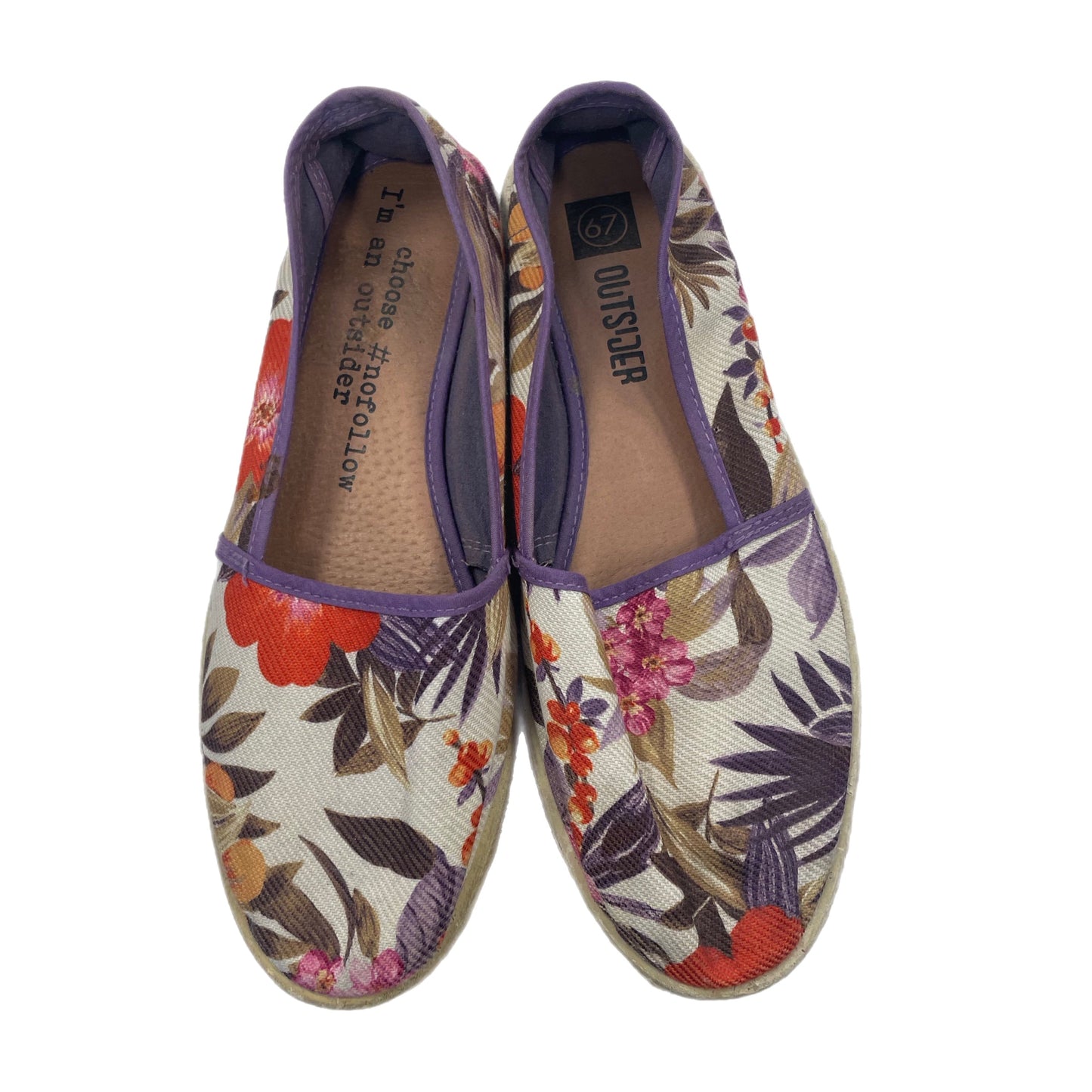 Shoes Flats Espadrille By Clothes Mentor Size: 10