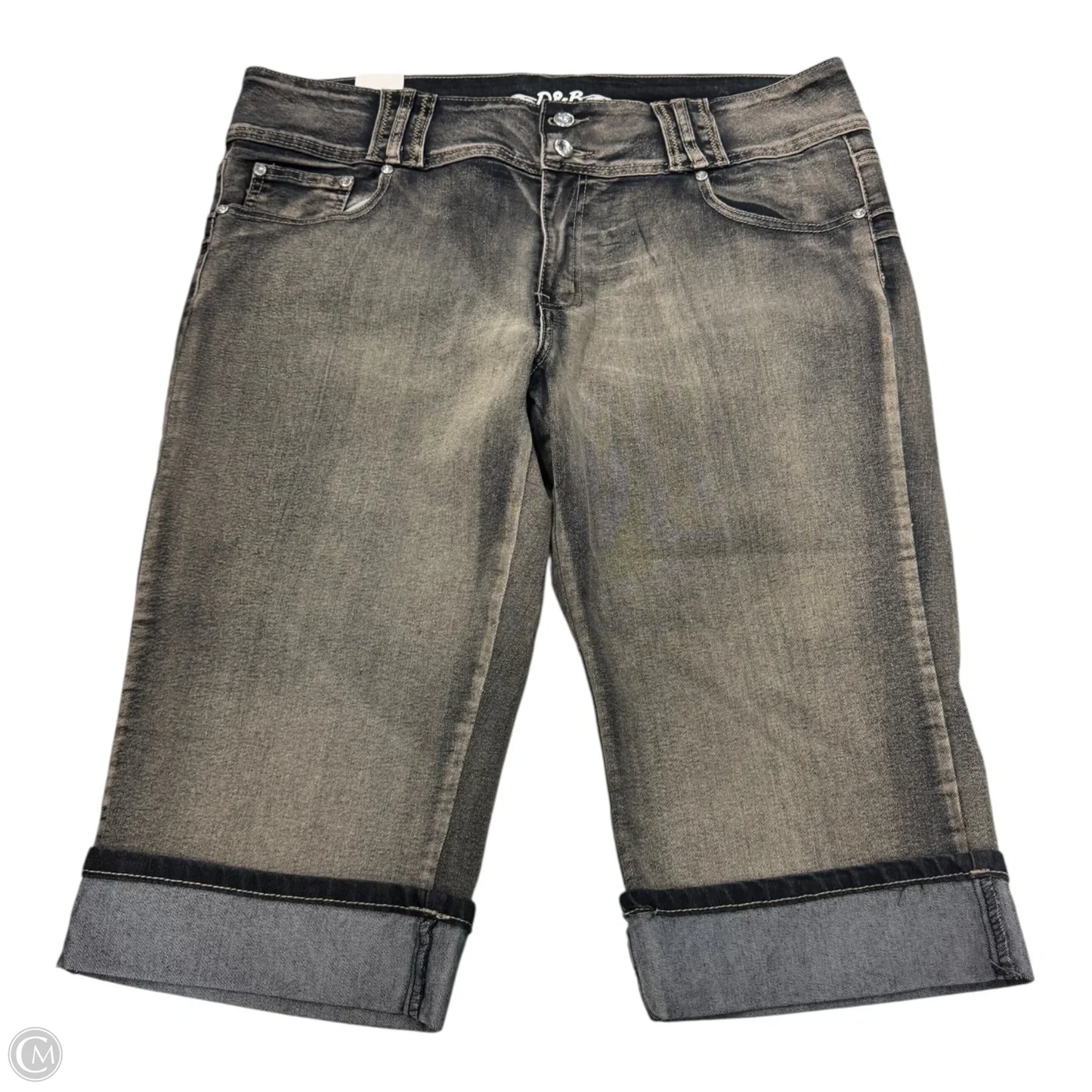 Capris By Clothes Mentor In Denim, Size: 22