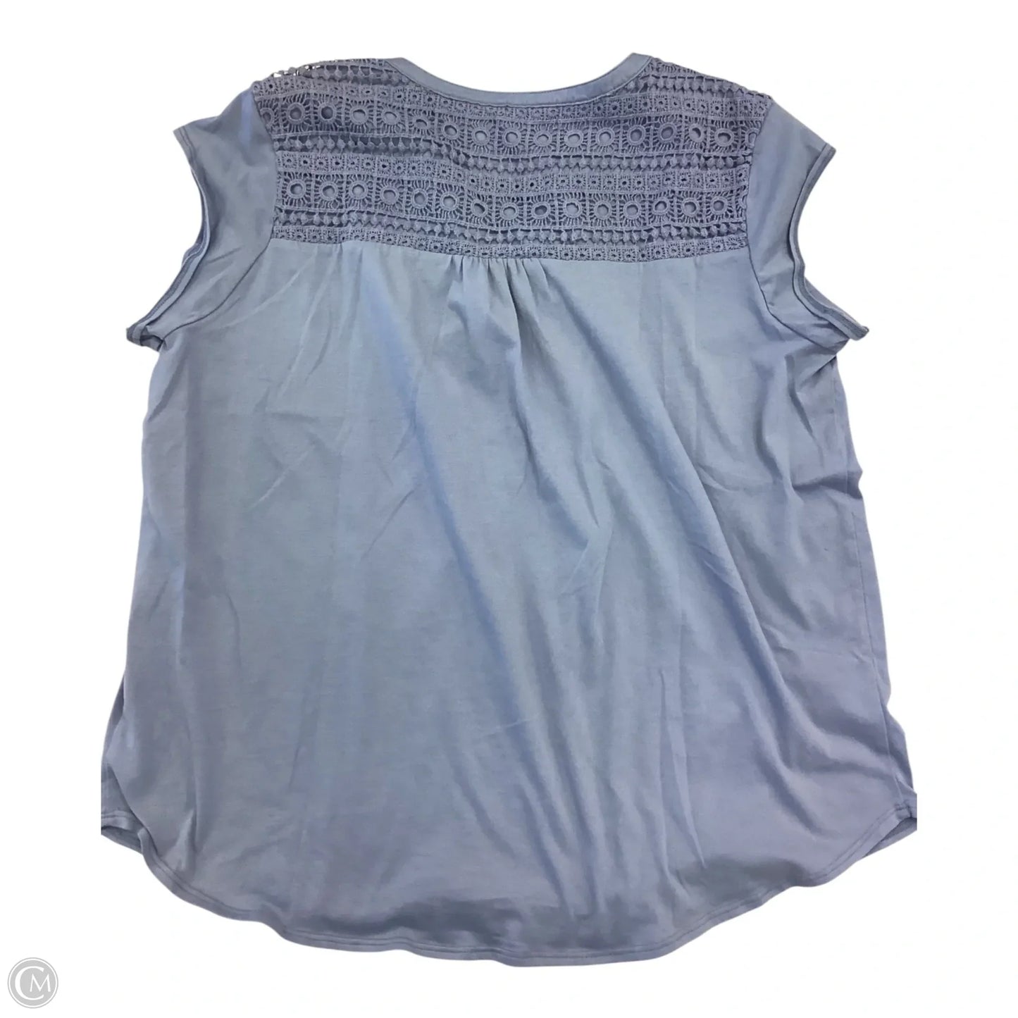 Top Short Sleeve By Orvis In Blue, Size: Xl