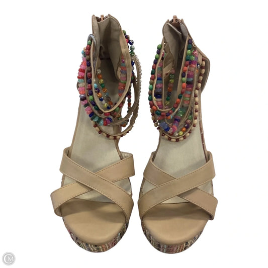 Shoes Flats By Clothes Mentor In Black, Size: 7.5