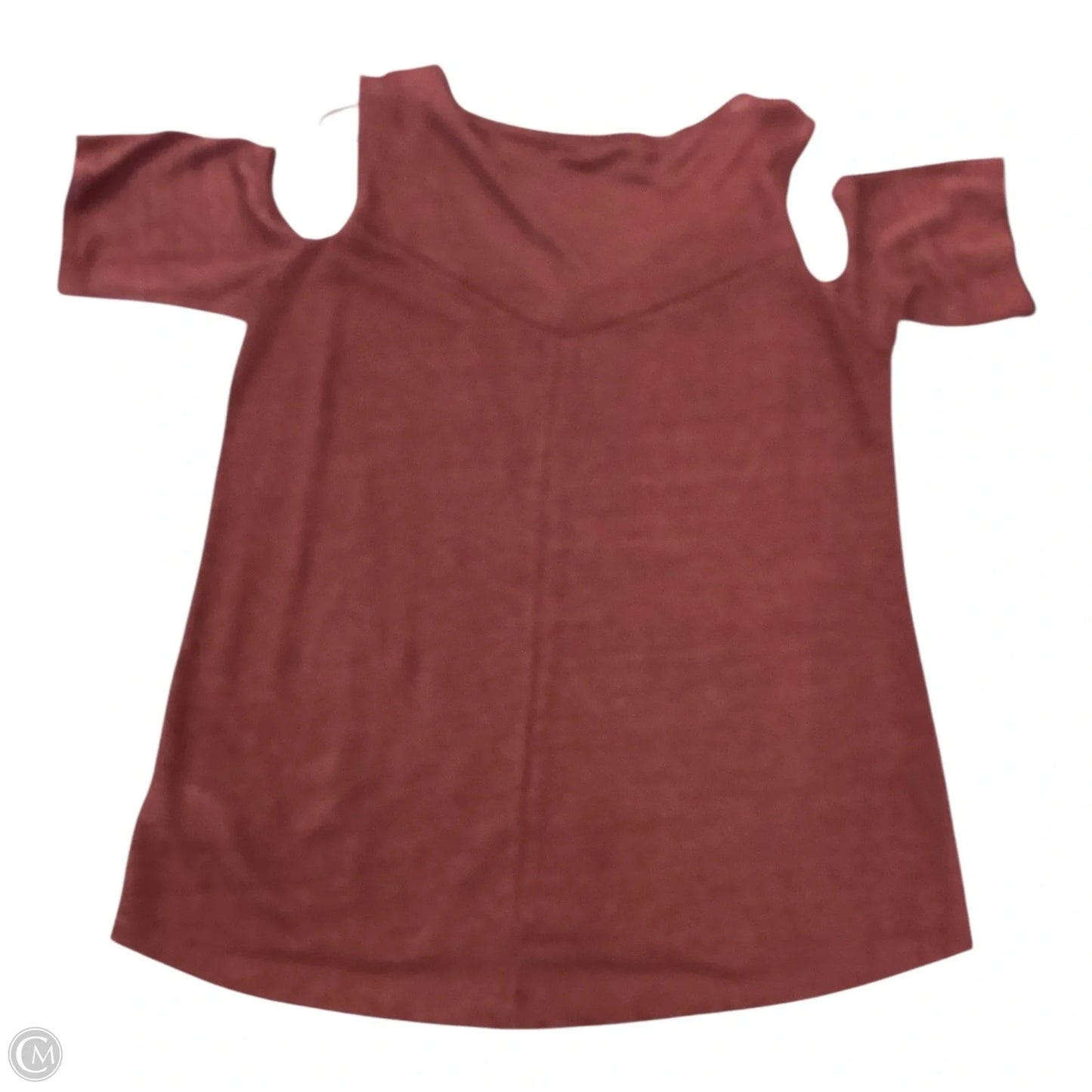 Top Short Sleeve By St Tropez In Red, Size: Xs