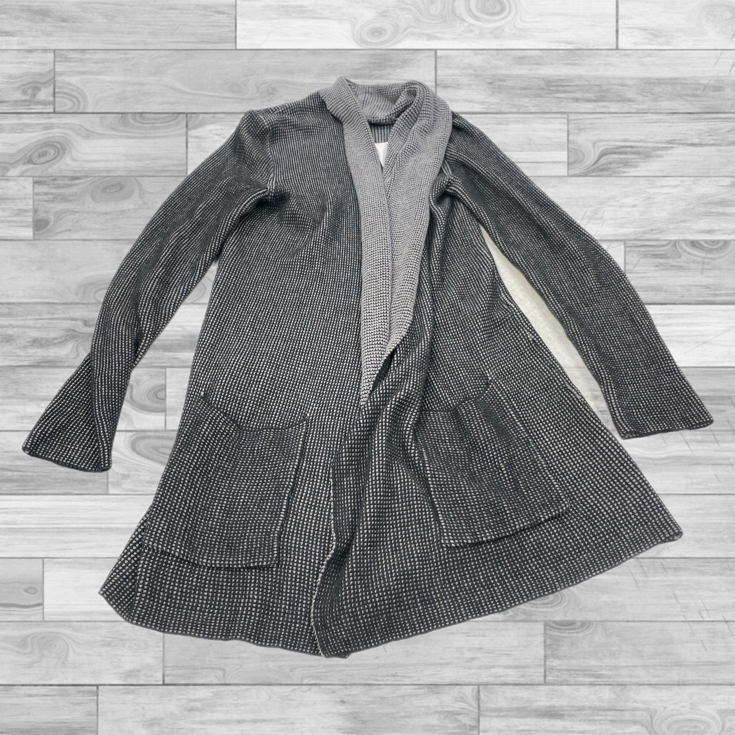 Sweater Cardigan By Cmc In Grey, Size: M