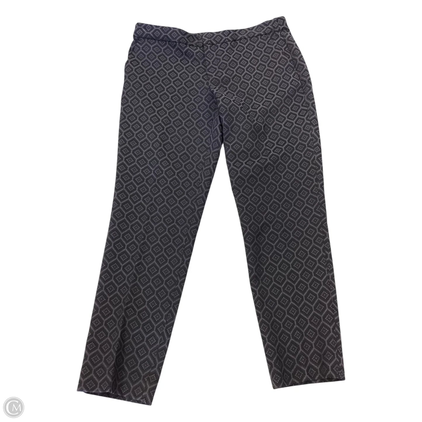 Capris By Alfred Dunner In Striped Pattern, Size: 16