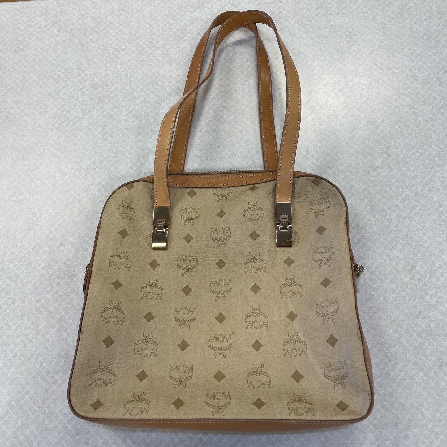 Handbag Luxury Designer By Mcm Size: Medium