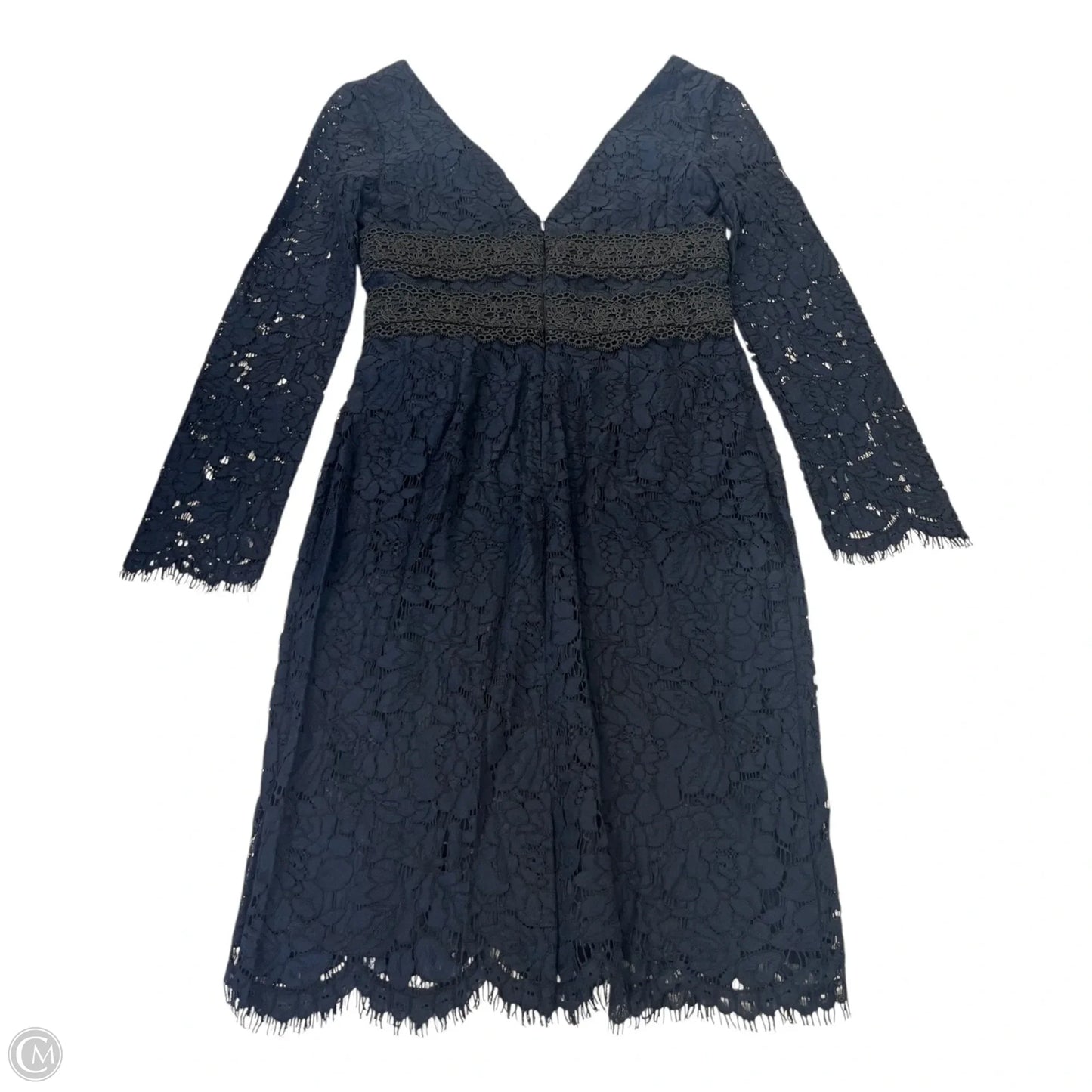 Dress Designer By Diane Von Furstenberg In Navy, Size: 0