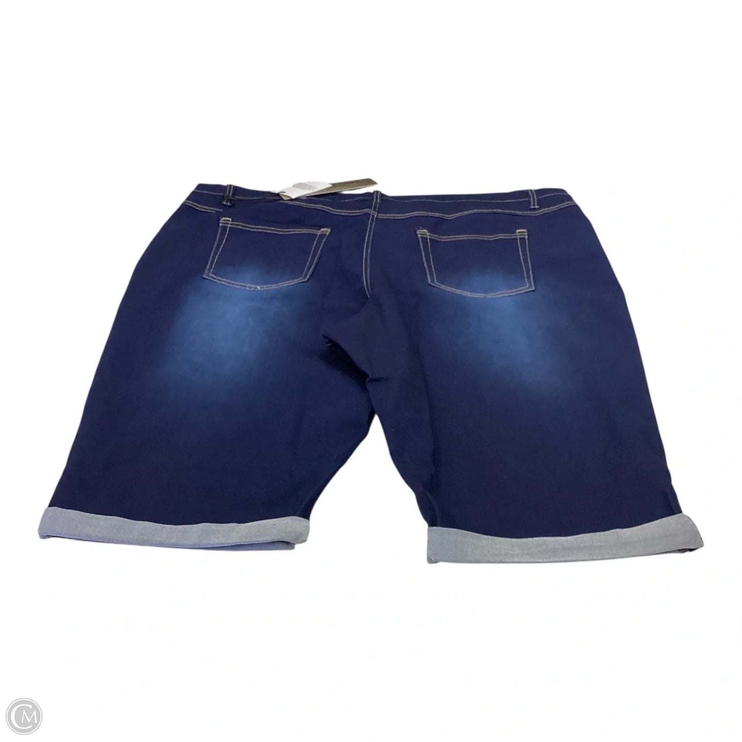 Capris By Diane Gilman In Blue Denim, Size: 24