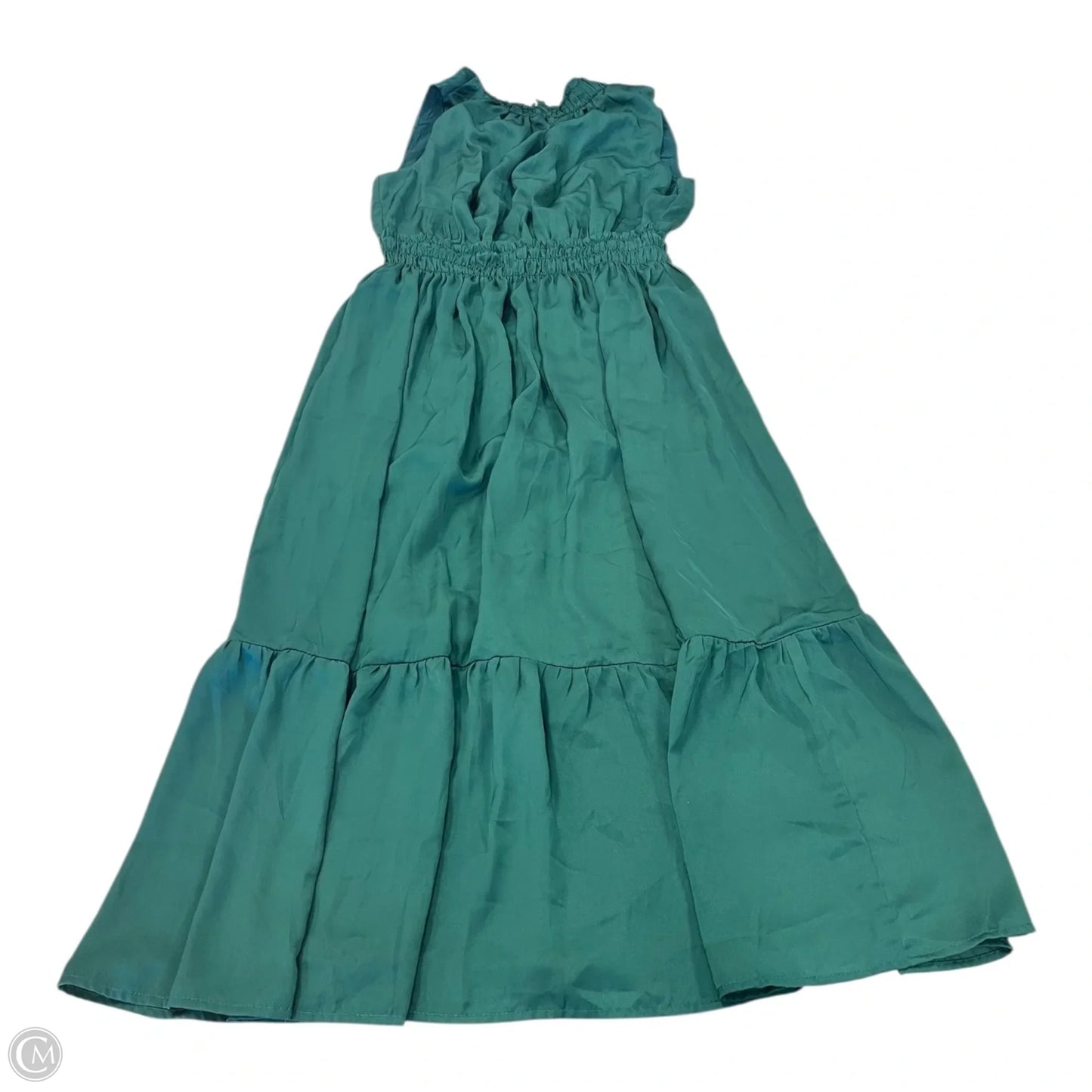 Dress Casual Maxi By Knox Rose In Green, Size: S