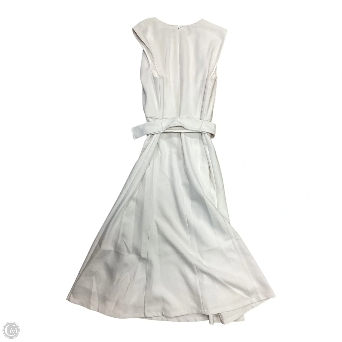 Dress Casual Maxi By Ann Taylor In White, Size: 10