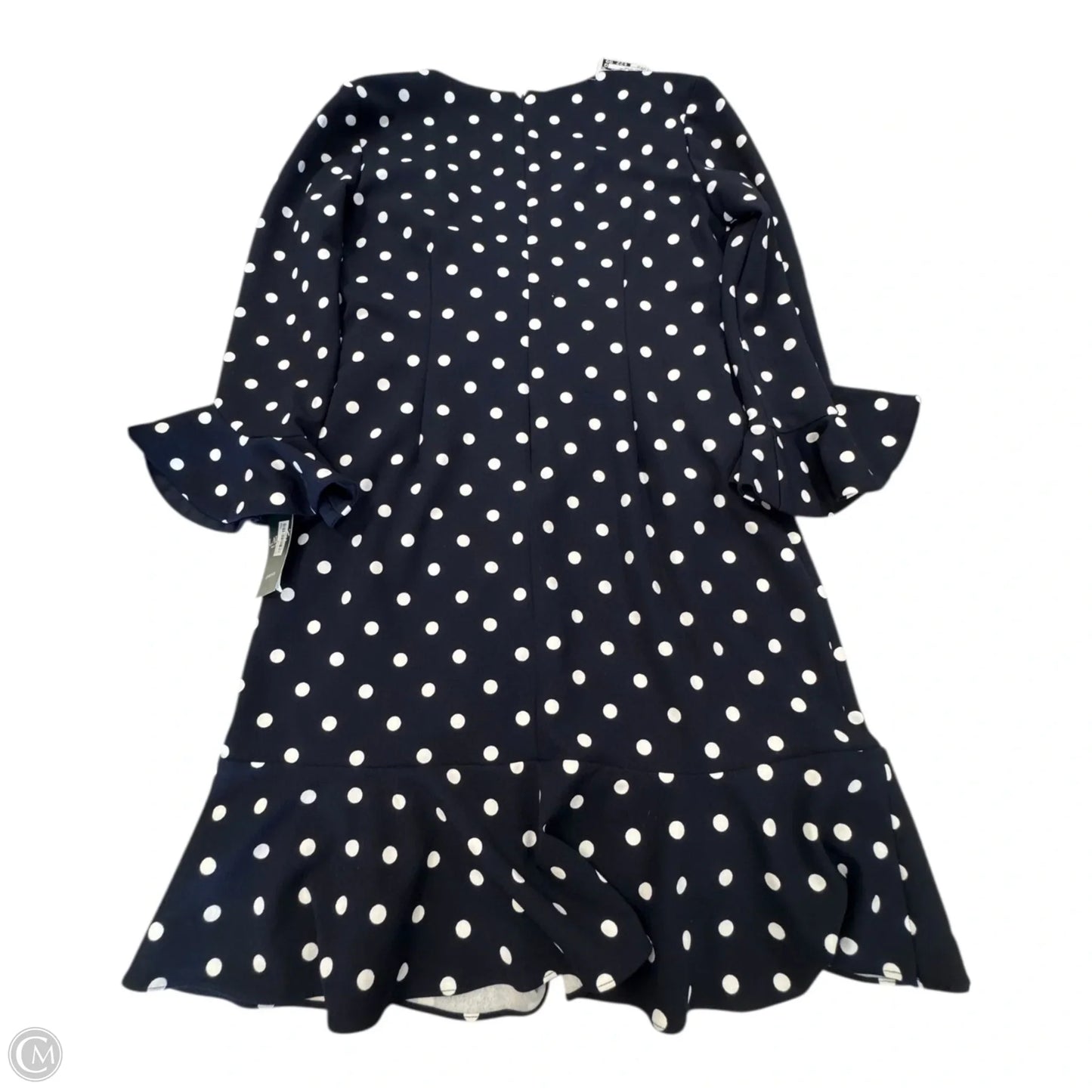 Dress Casual Short By Lauren By Ralph Lauren In Polkadot Pattern, Size: 12