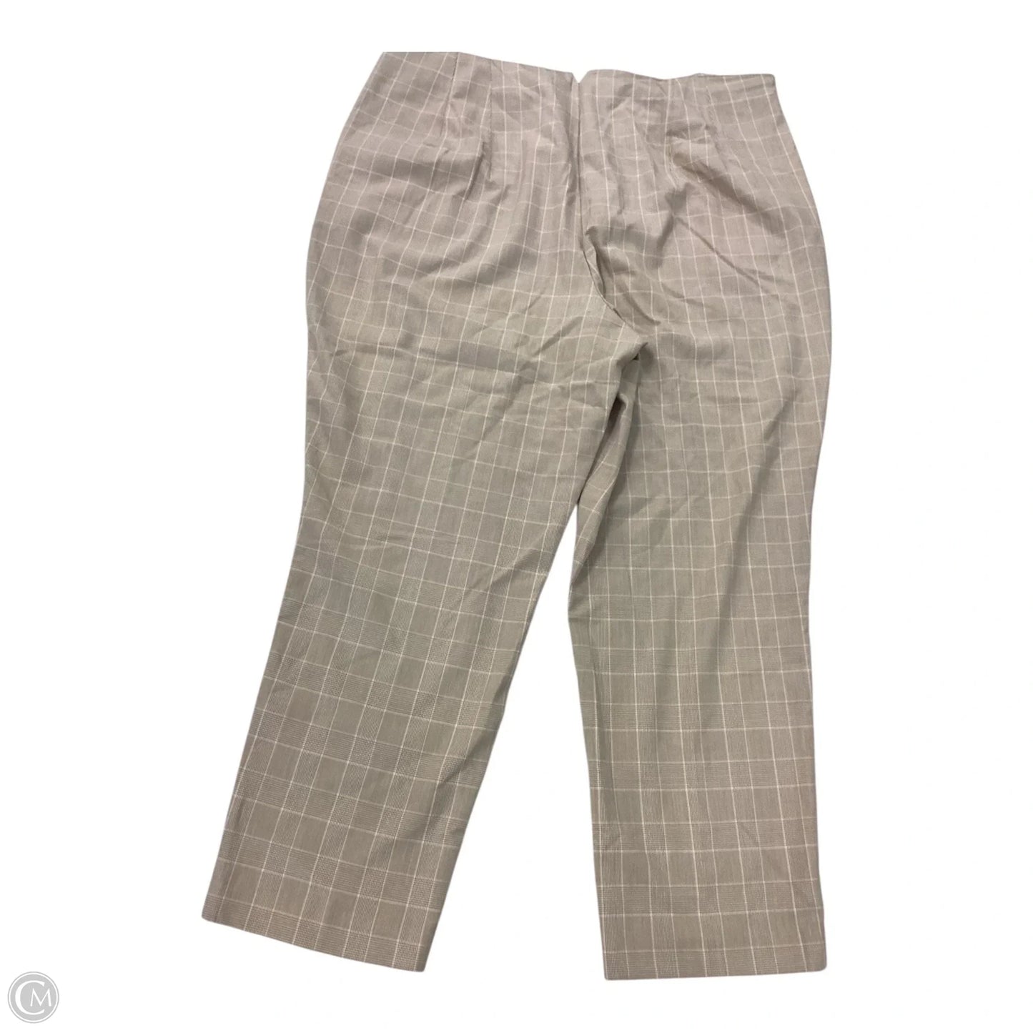 Pants Dress By Nine West In Plaid Pattern, Size: 18