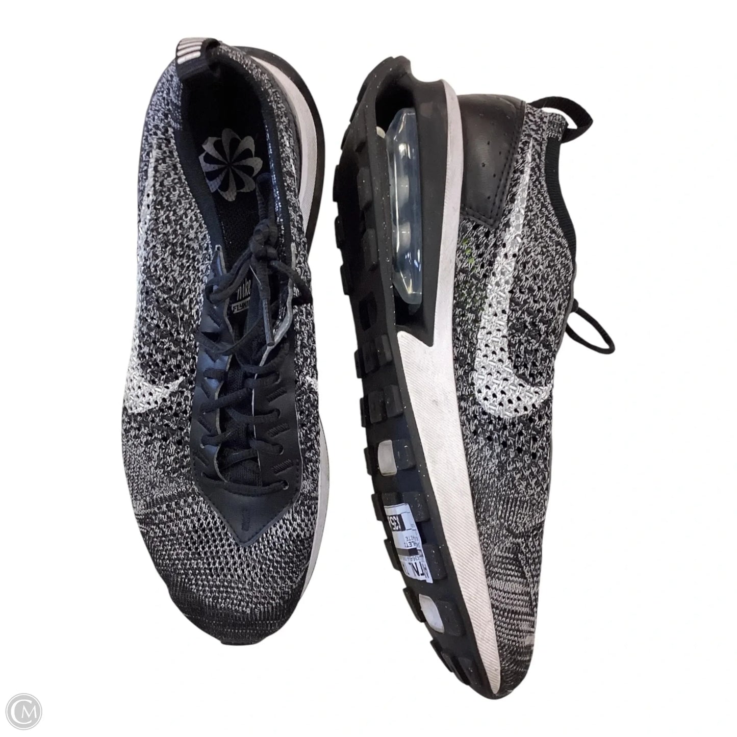 Shoes Athletic By Nike In Black & White, Size: 8