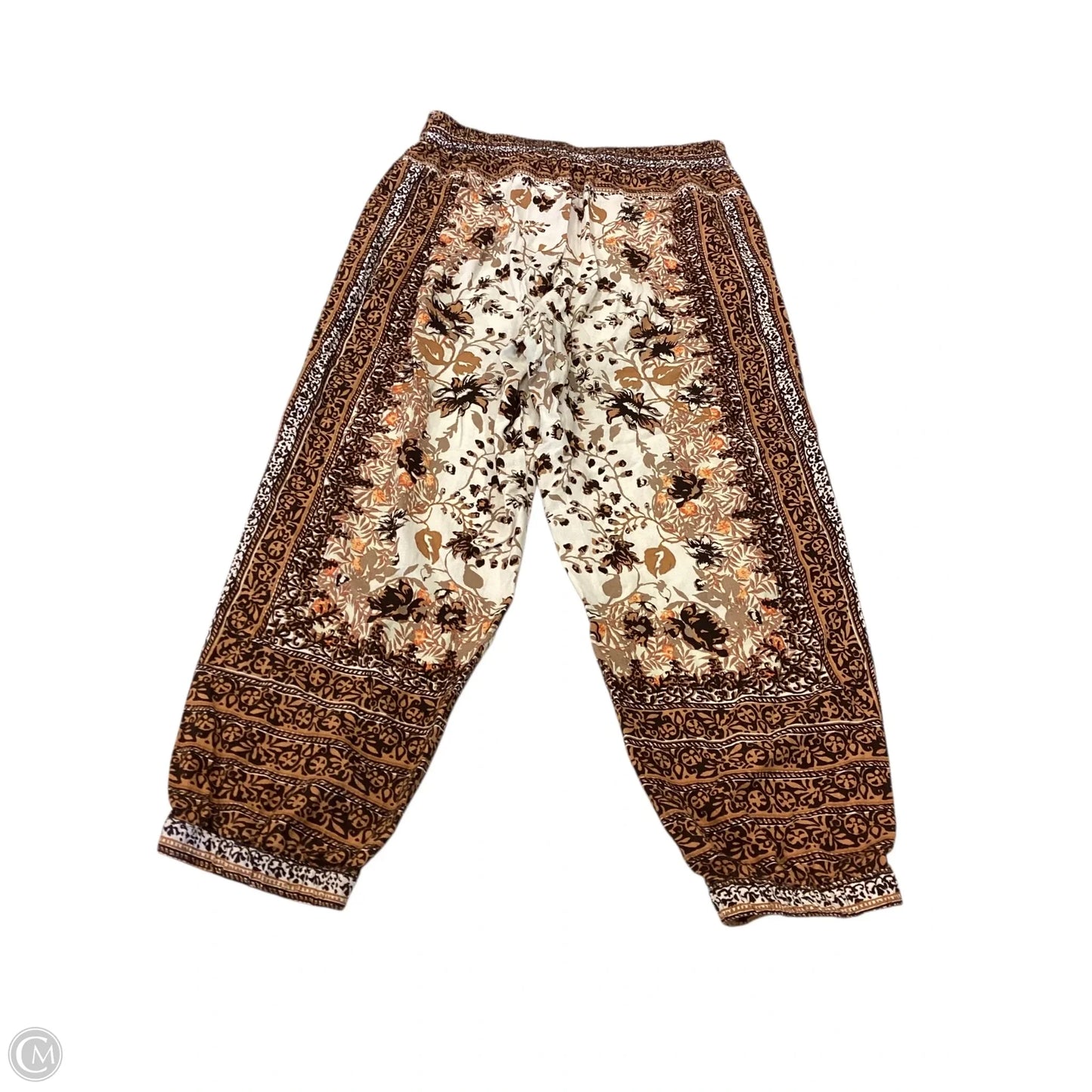 Pants Linen By Anthropologie In Multi-colored, Size: 10