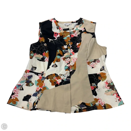 Top Sleeveless By Clothes Mentor In Multi-colored, Size: Xl