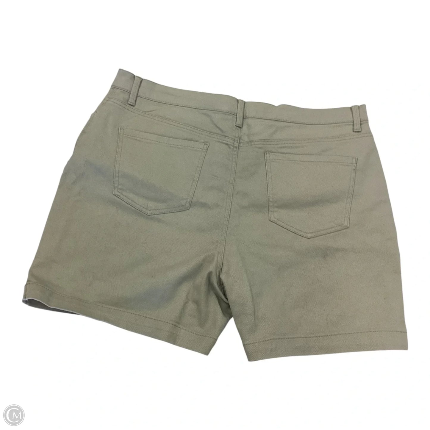 Shorts By Gloria Vanderbilt In Green, Size: 18