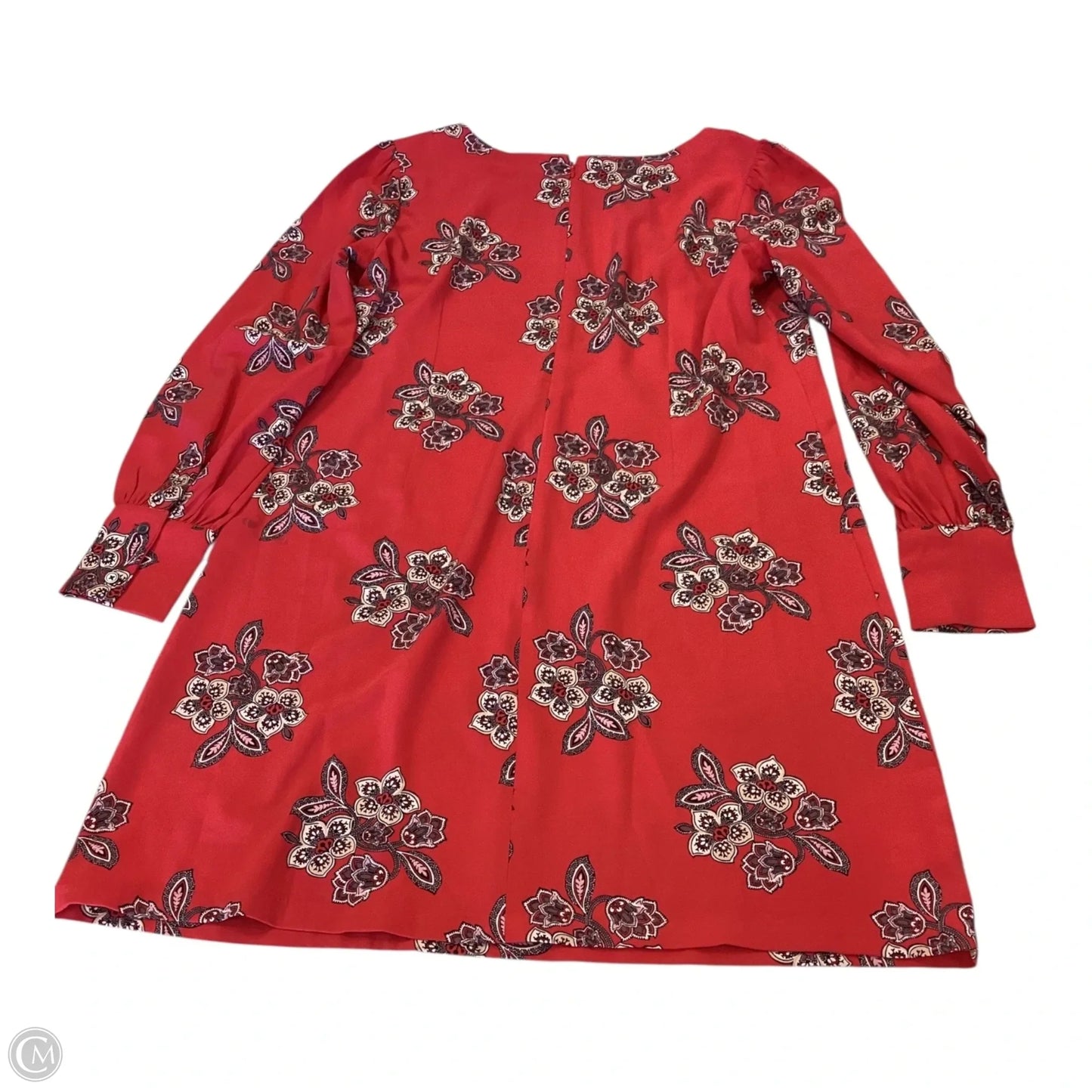 Dress Casual Short By Loft In Red, Size: 8