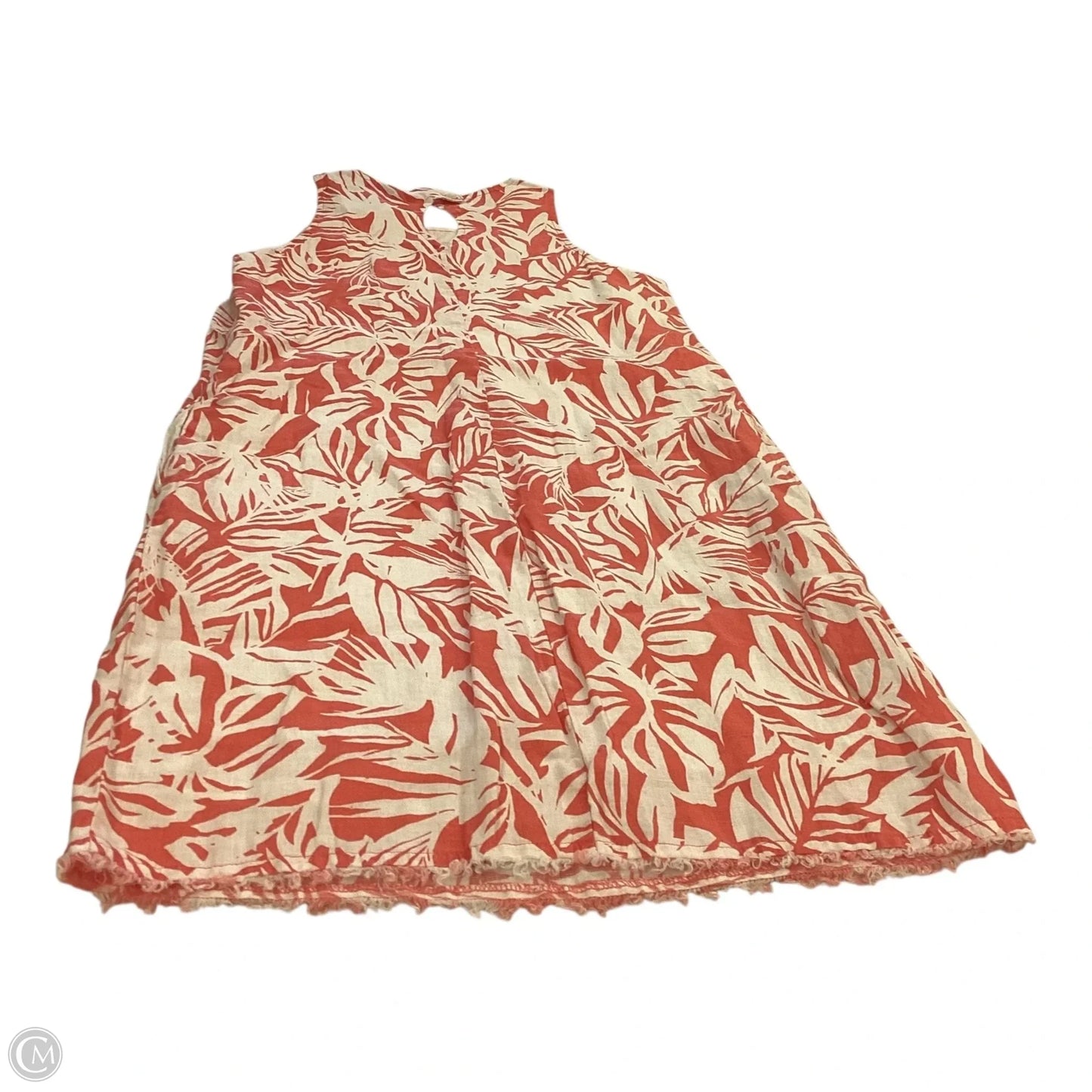 Dress Casual Maxi By Tommy Bahama In Coral, Size: Xxs