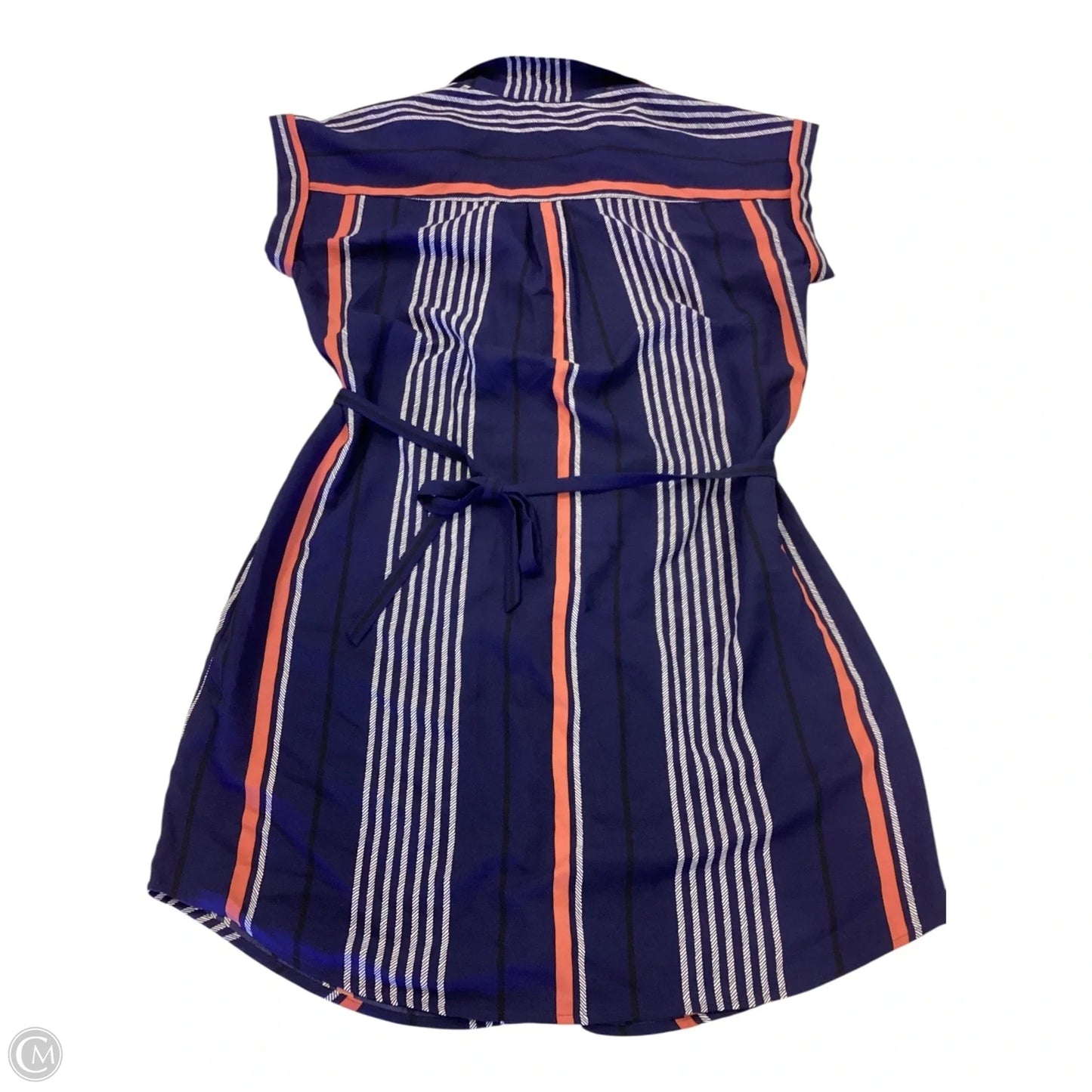 Dress Casual Short By Express In Striped Pattern, Size: M