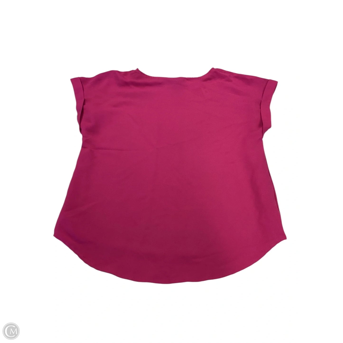 Top Short Sleeve By Jones New York In Pink, Size: S