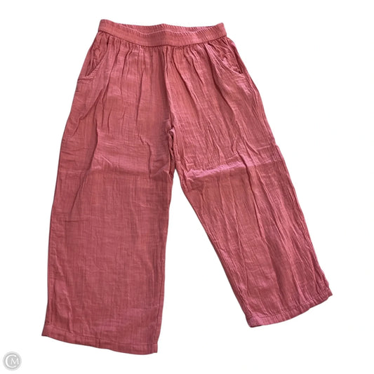 Capris By New Directions In Coral, Size: L
