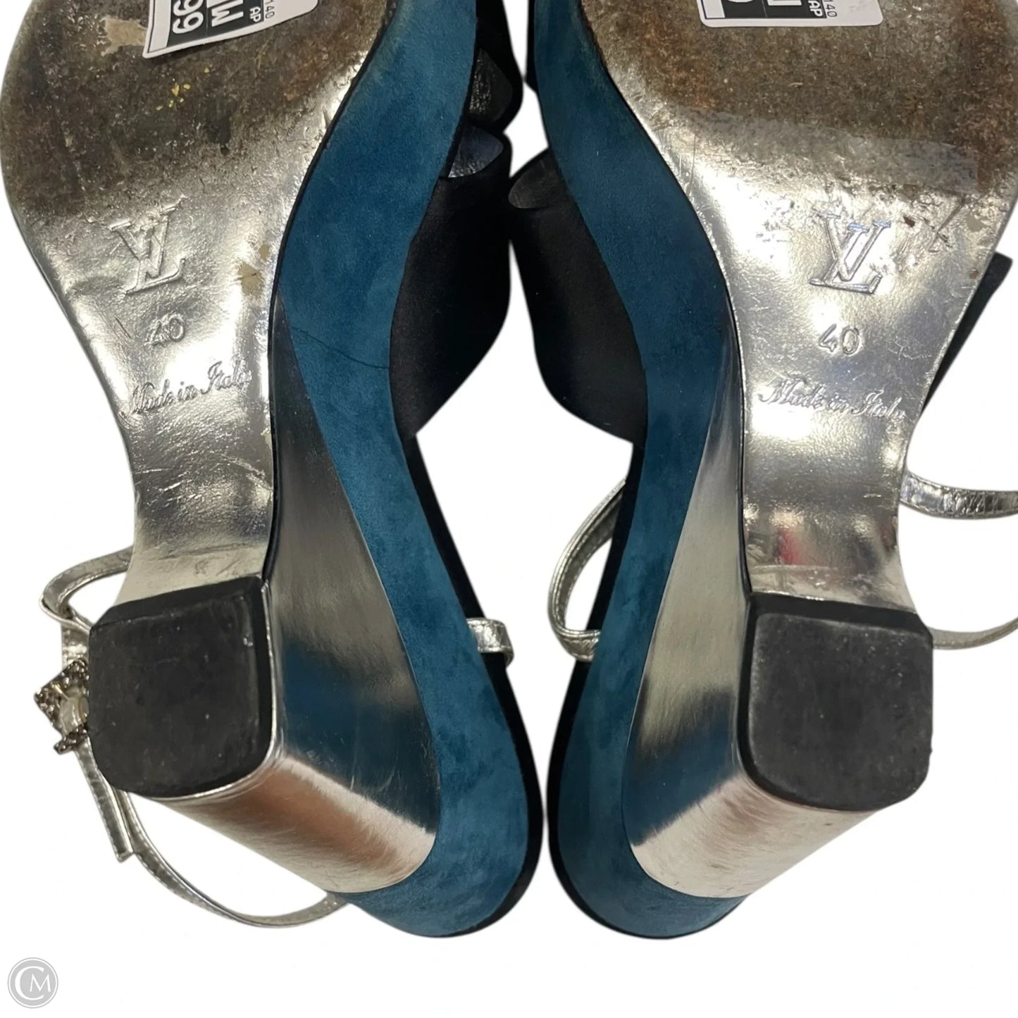 Shoes Luxury Designer By Louis Vuitton In Black, Size: 10