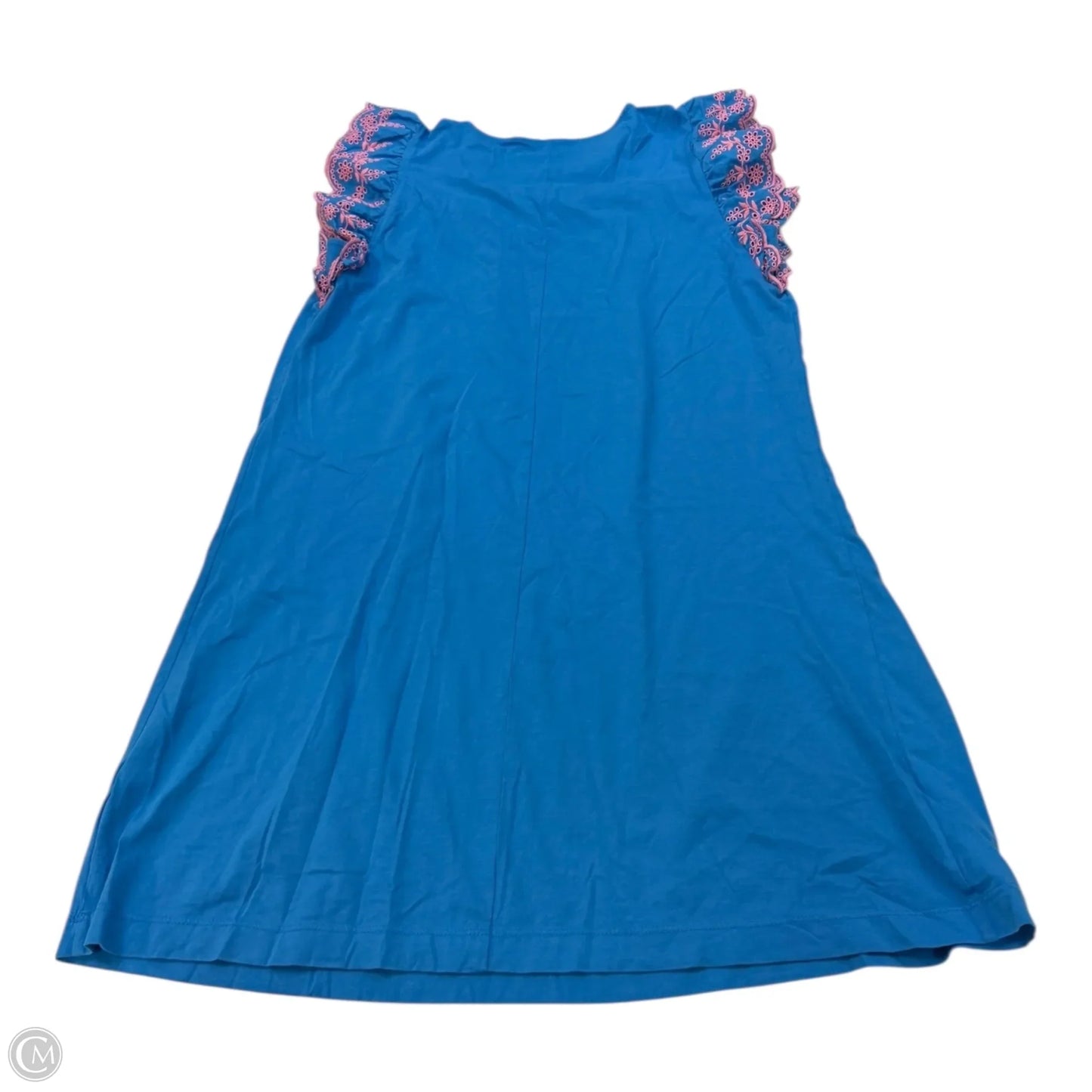 Dress Designer By Lilly Pulitzer In Blue & Pink, Size: L