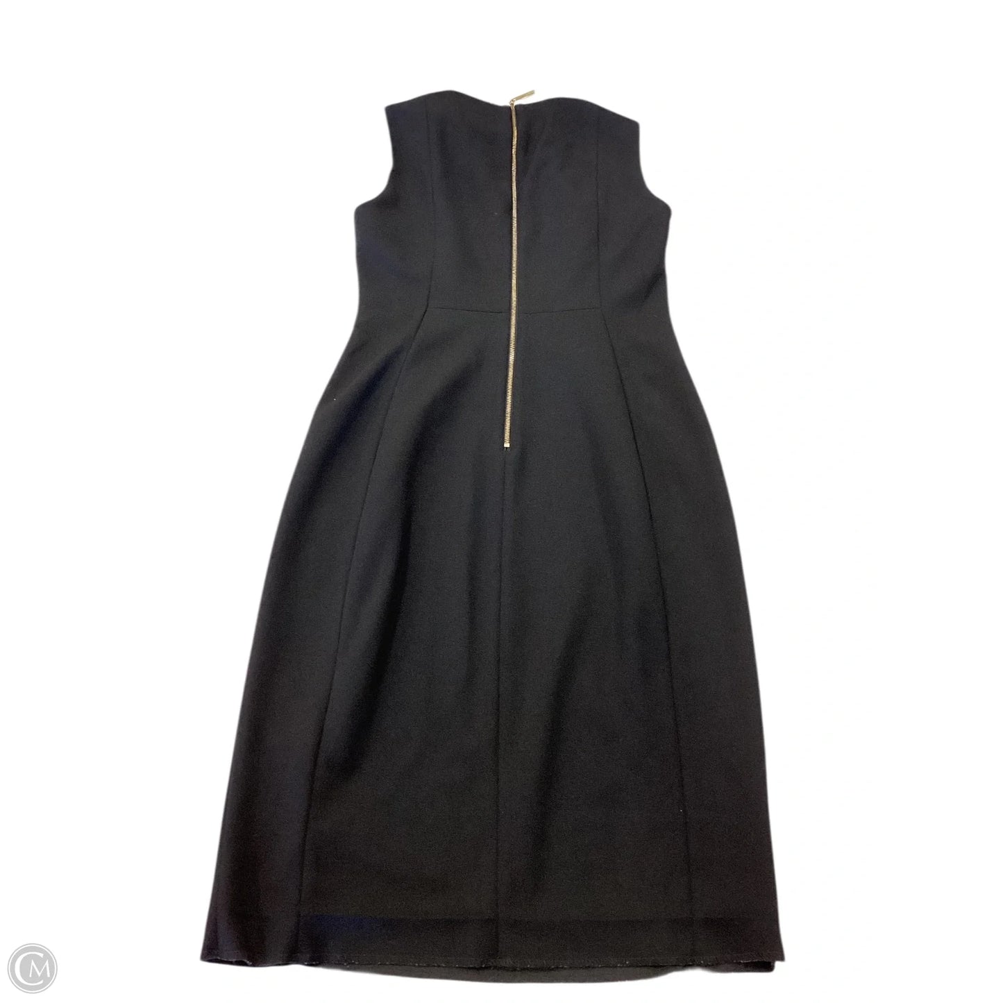 Dress Work By Calvin Klein In Black, Size: 4p