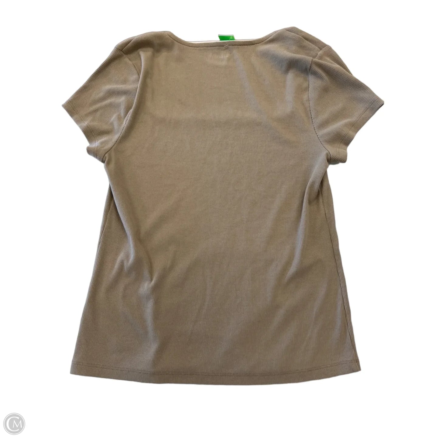 Top Short Sleeve Basic By Old Navy In Brown, Size: L