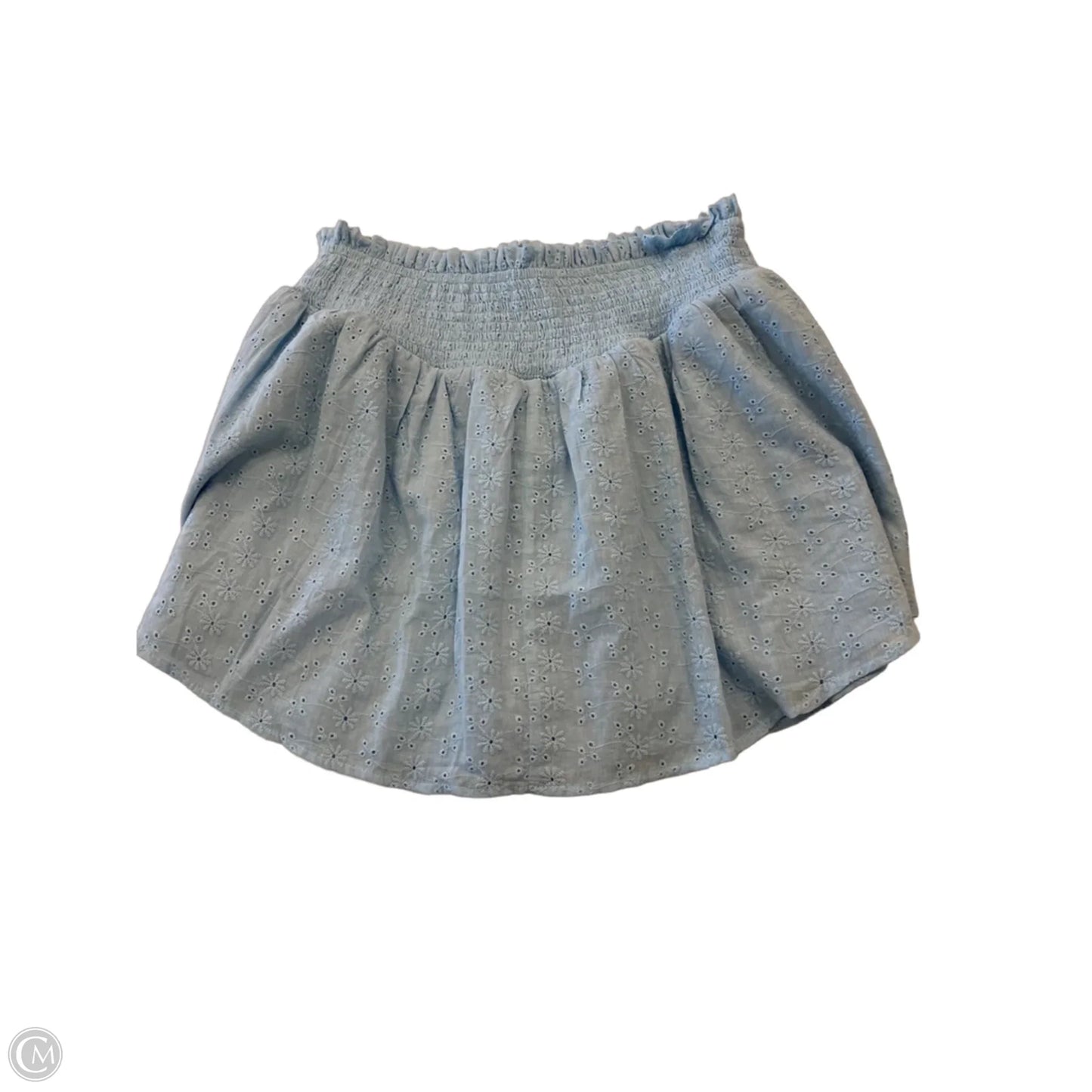 Skort By Clothes Mentor In Blue, Size: L