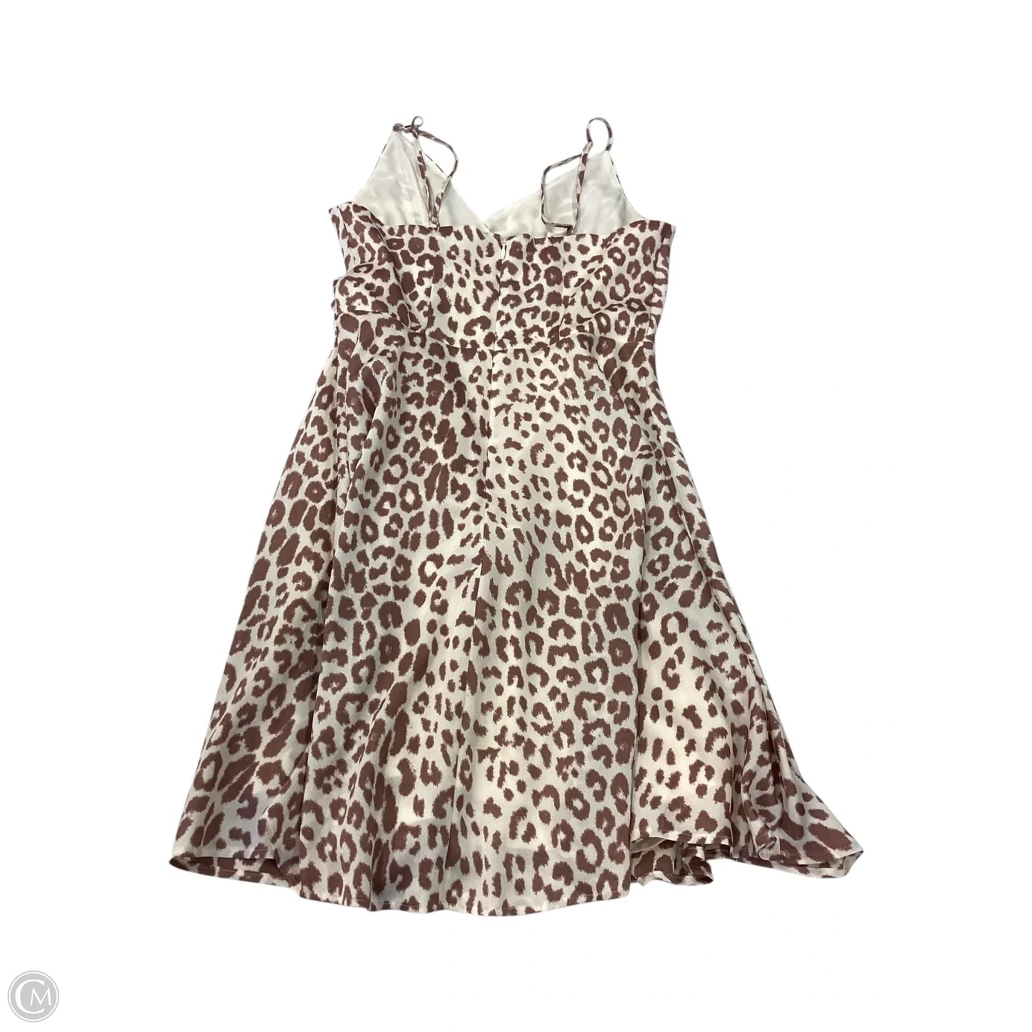 Dress Casual Short By Express In Animal Print, Size: Xs
